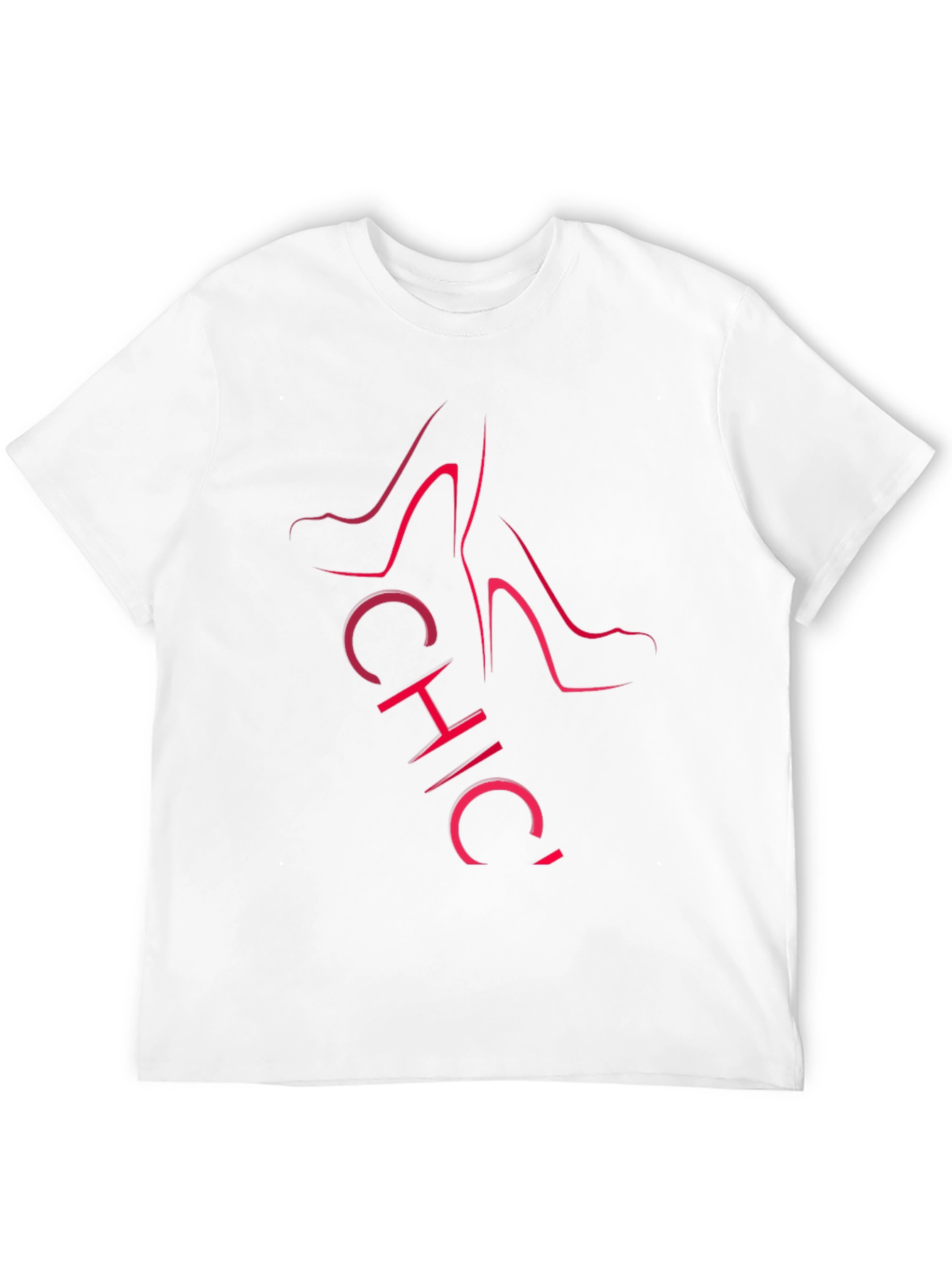Chic Heels Graphic T-Shirt - Stylish Fashion Tee