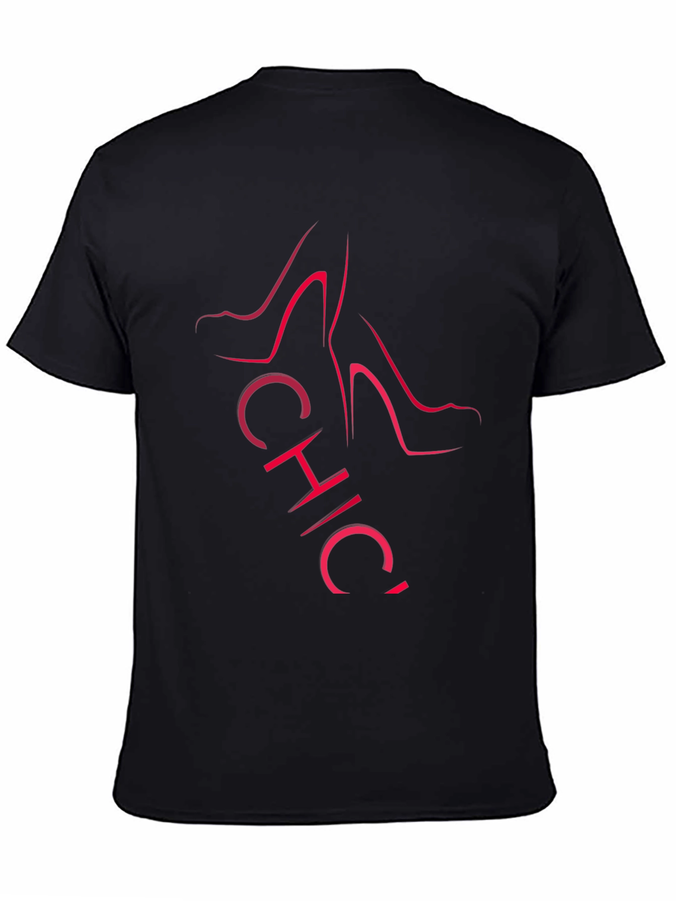 Chic Heels Graphic T-Shirt - Stylish Fashion Tee