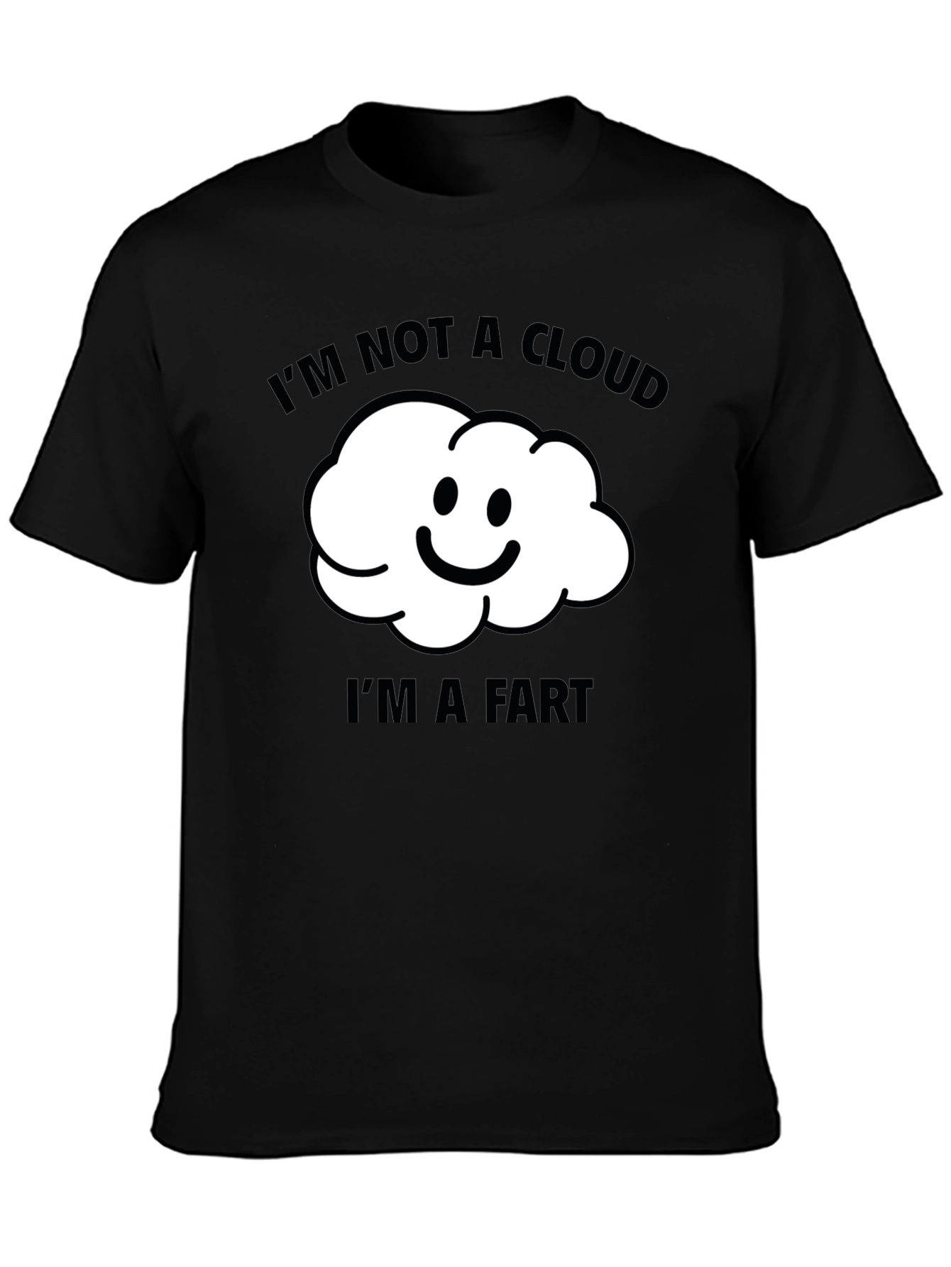Funny Im Not A Cloud Graphic T-Shirt