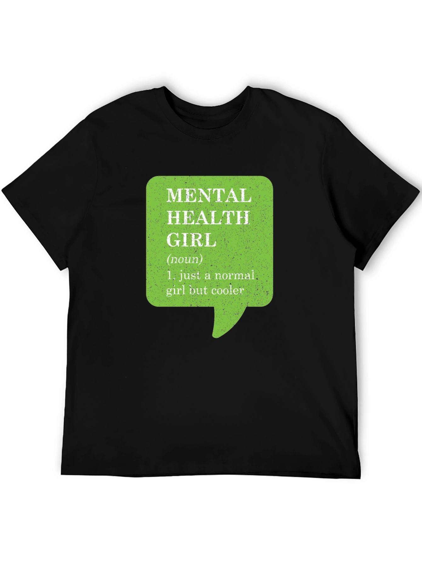 Mental Health Girl Graphic T-Shirt
