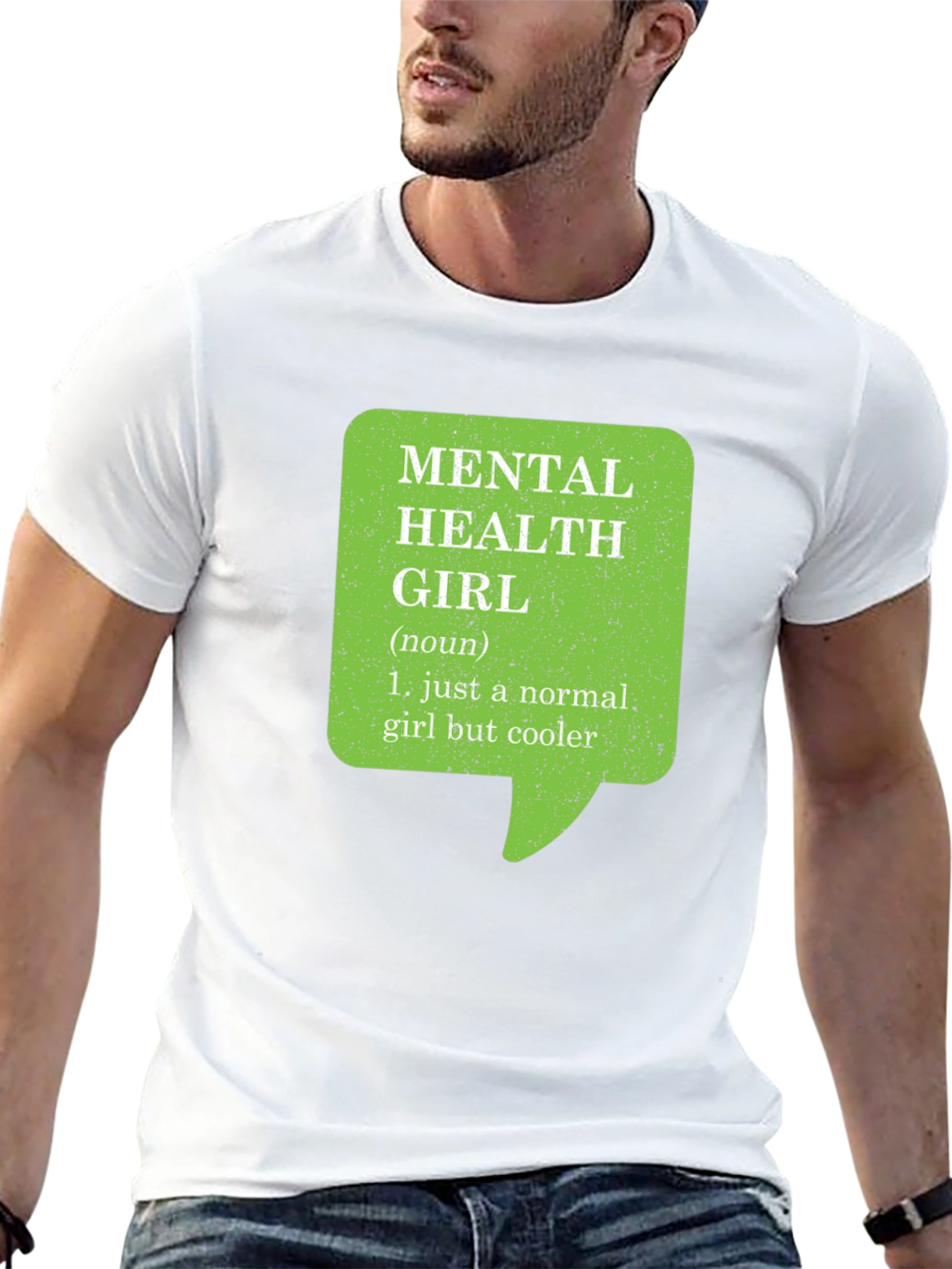 Mental Health Girl Graphic T-Shirt