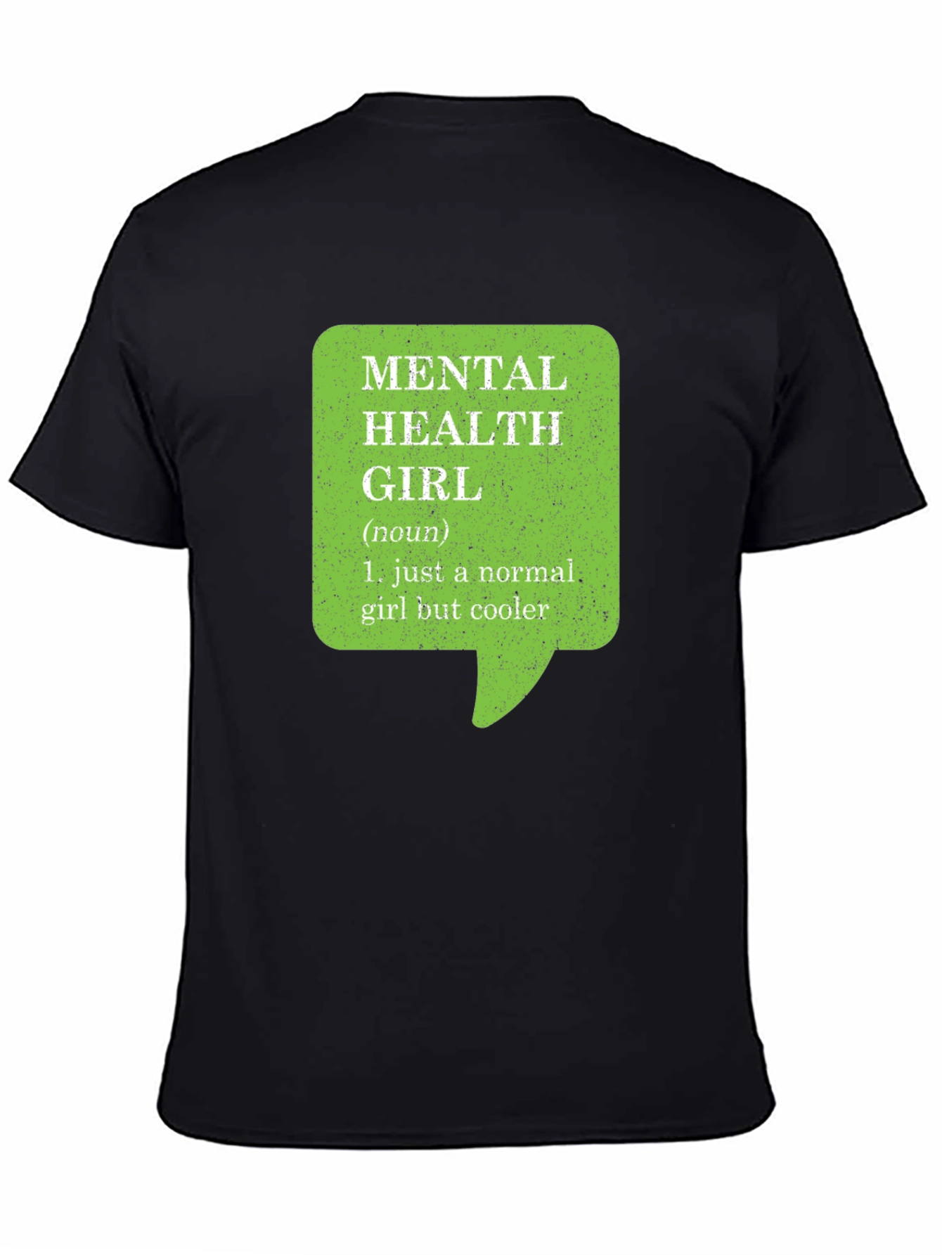Mental Health Girl Graphic T-Shirt