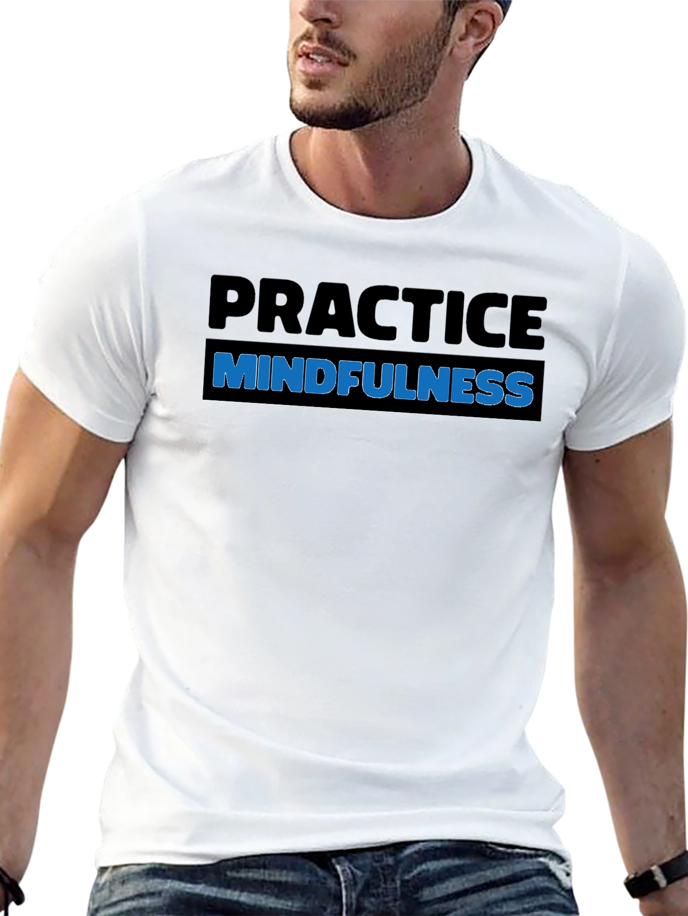 Practice Mindfulness T-Shirt - Black