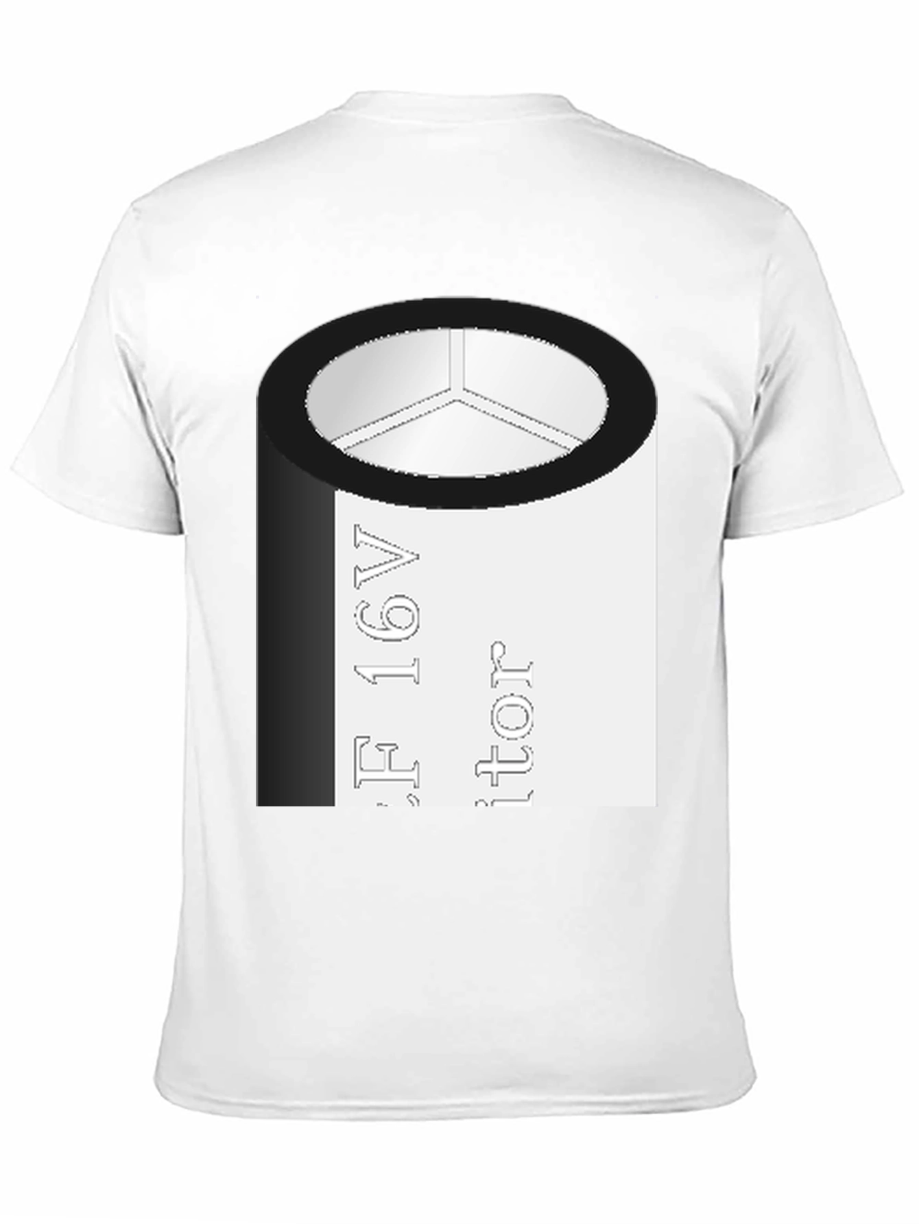 Capacitor T-Shirt - Geeky Electronics Tee
