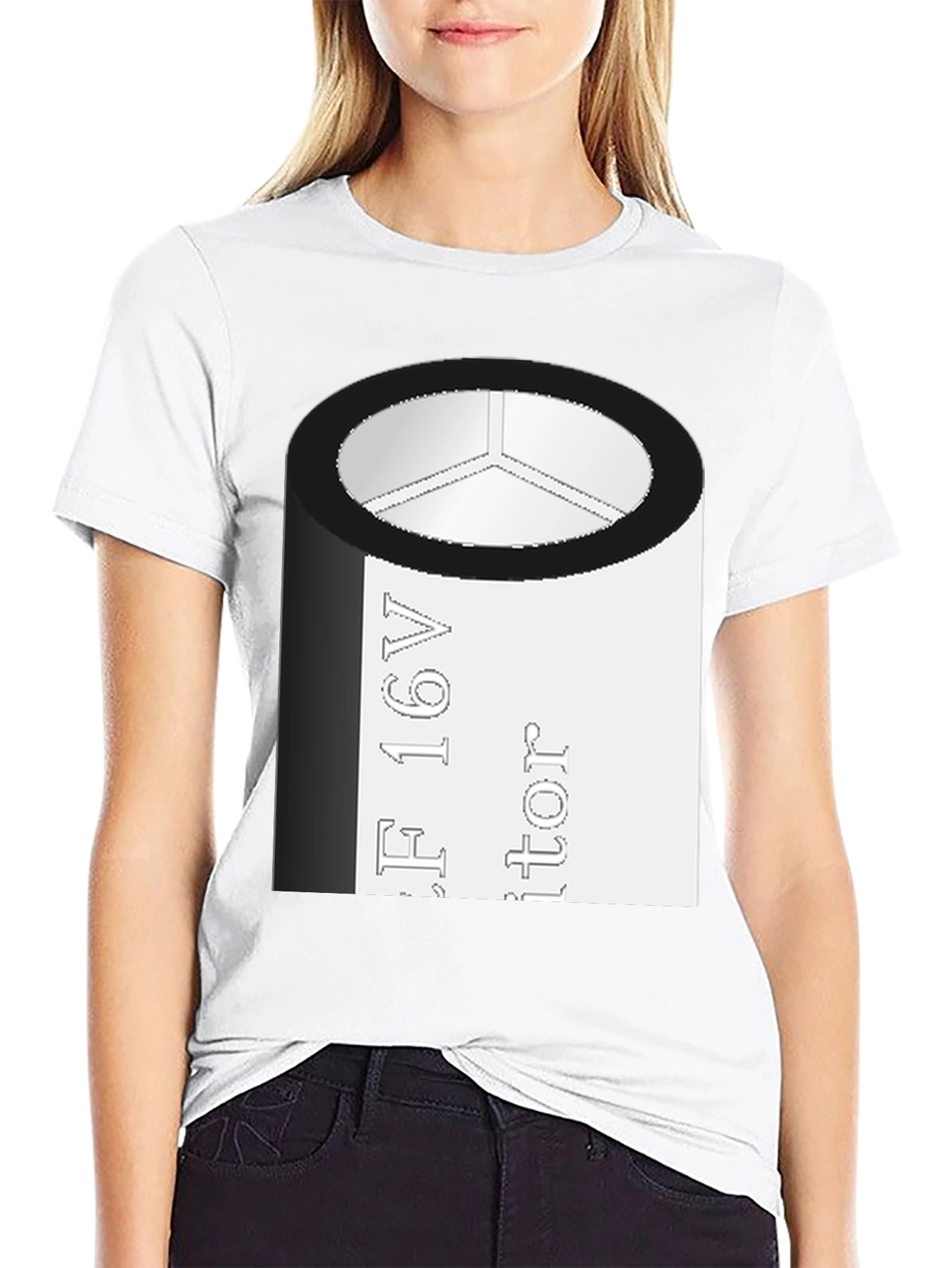 Capacitor T-Shirt - Geeky Electronics Tee