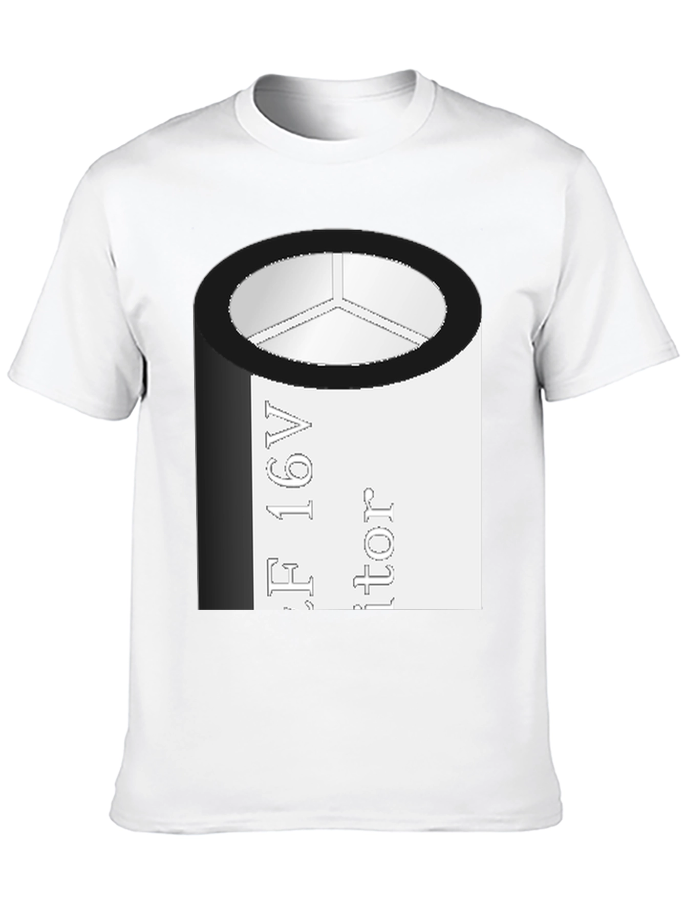 Capacitor T-Shirt - Geeky Electronics Tee