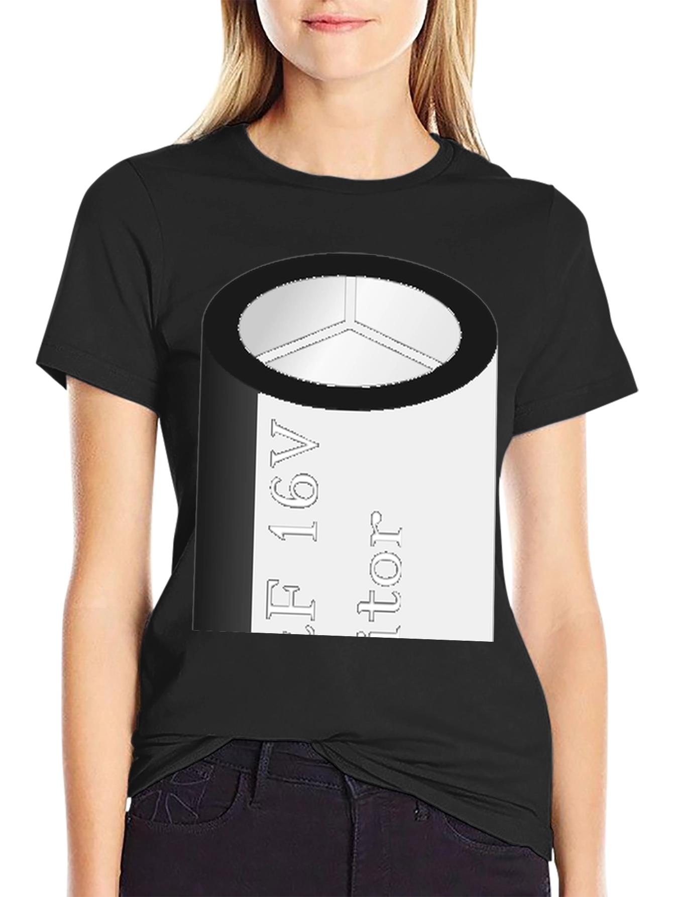 Capacitor T-Shirt - Geeky Electronics Tee