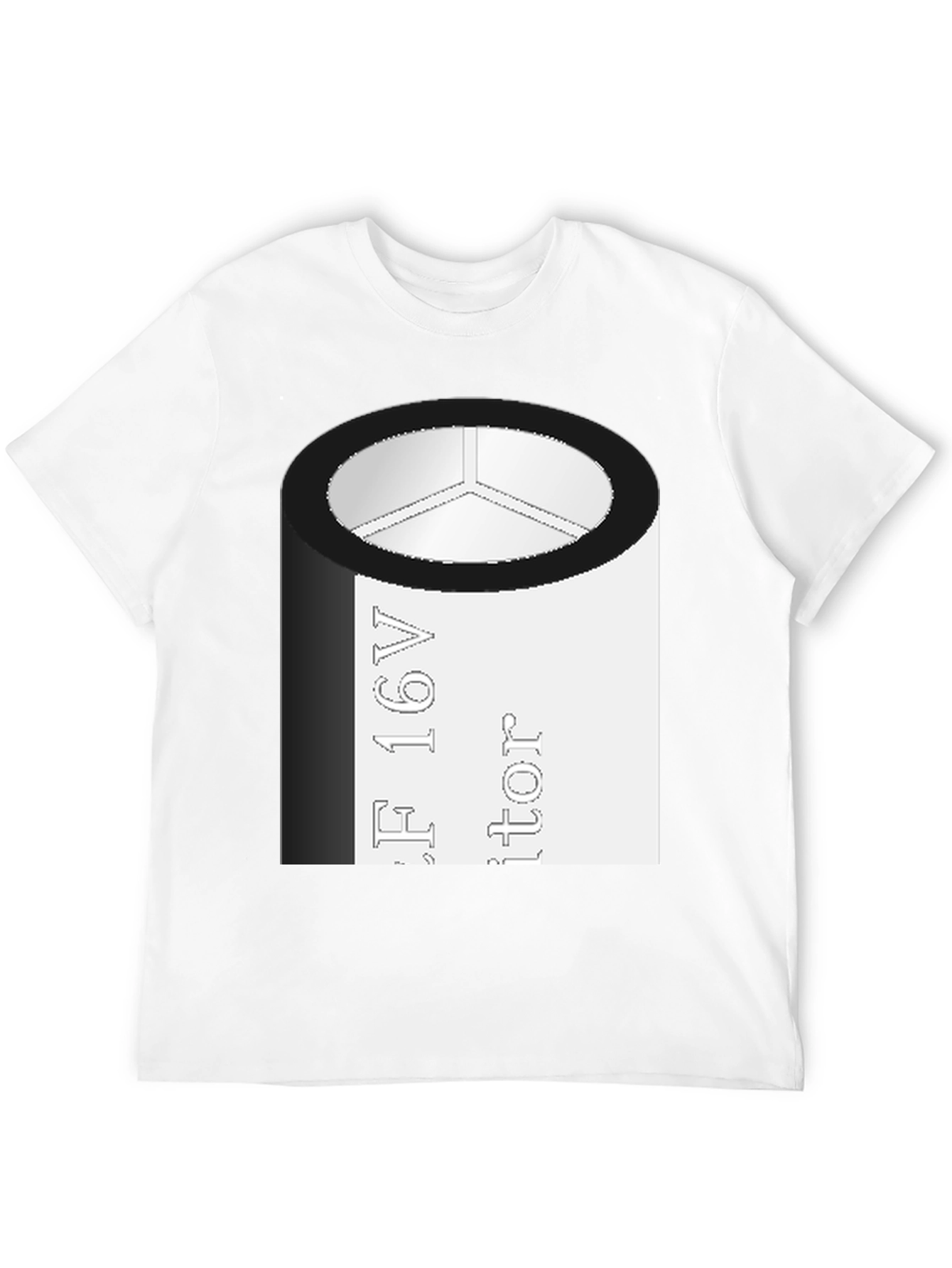 Capacitor T-Shirt - Geeky Electronics Tee