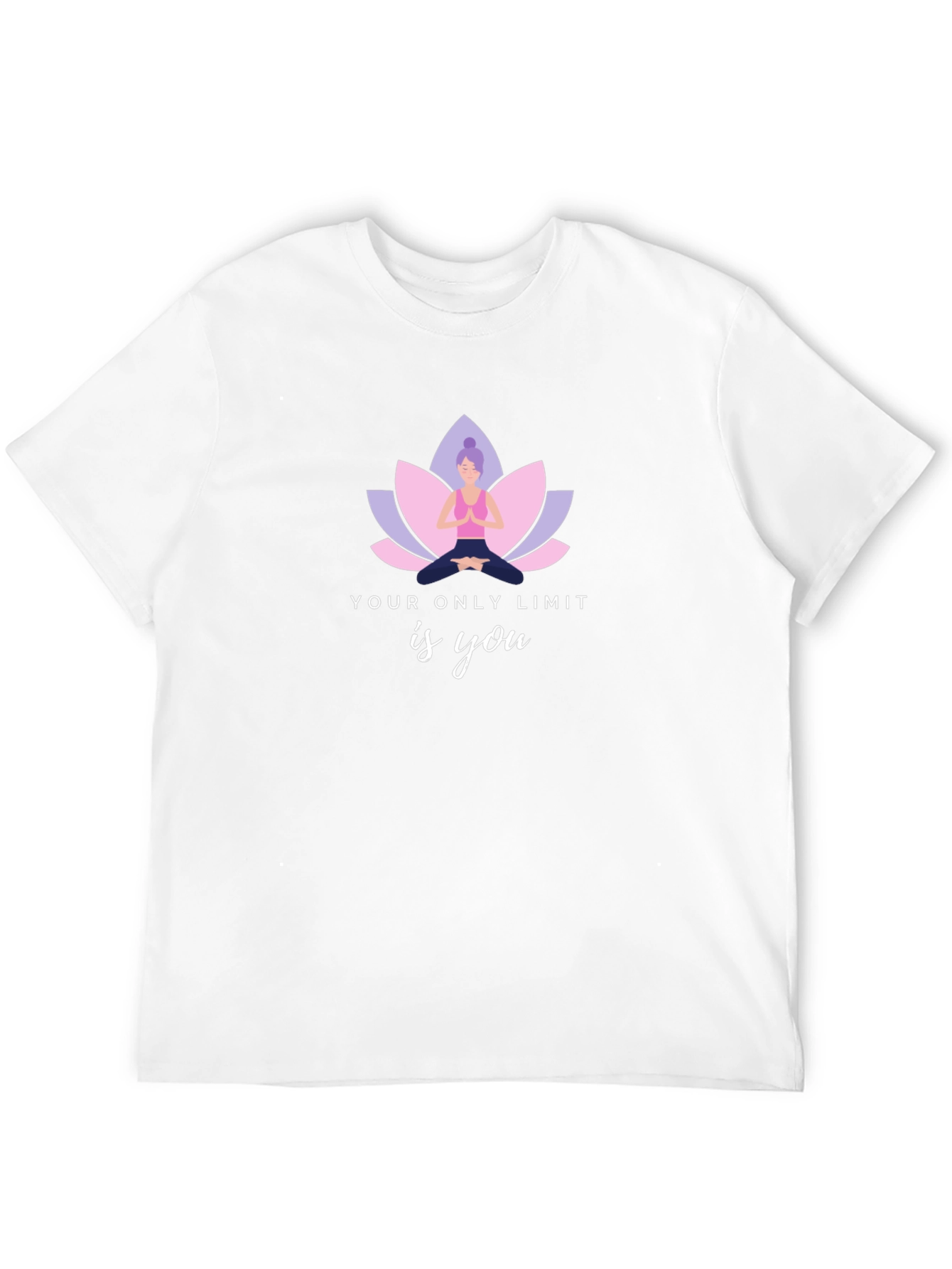 Yoga Lotus T-Shirt - Your Only Limit