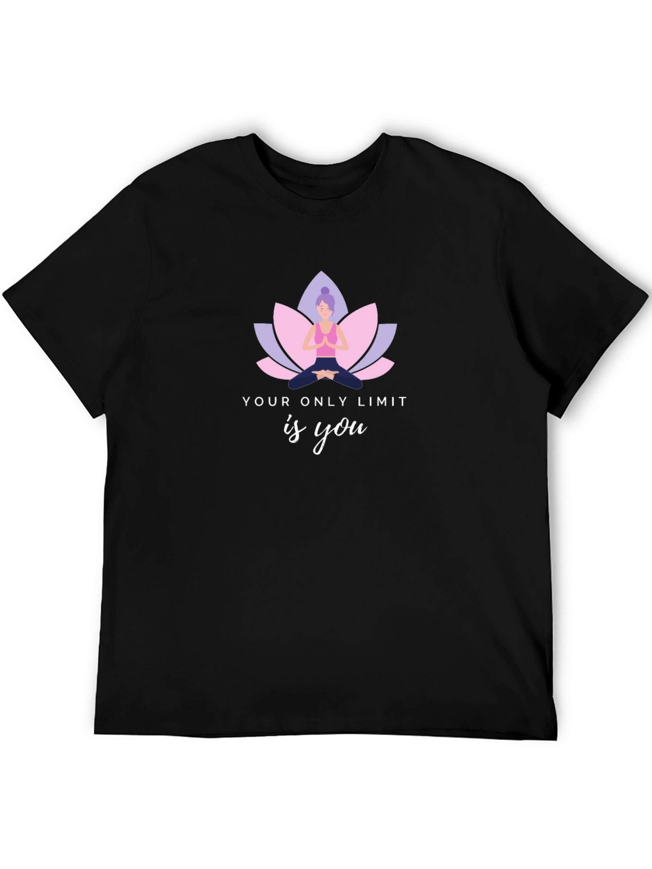 Yoga Lotus T-Shirt - Your Only Limit