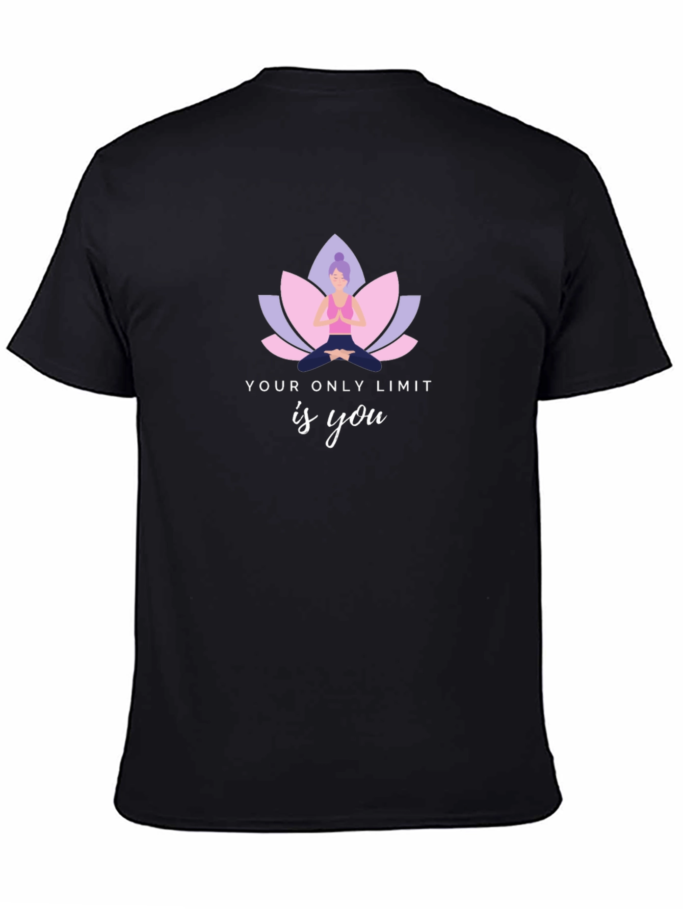 Yoga Lotus T-Shirt - Your Only Limit