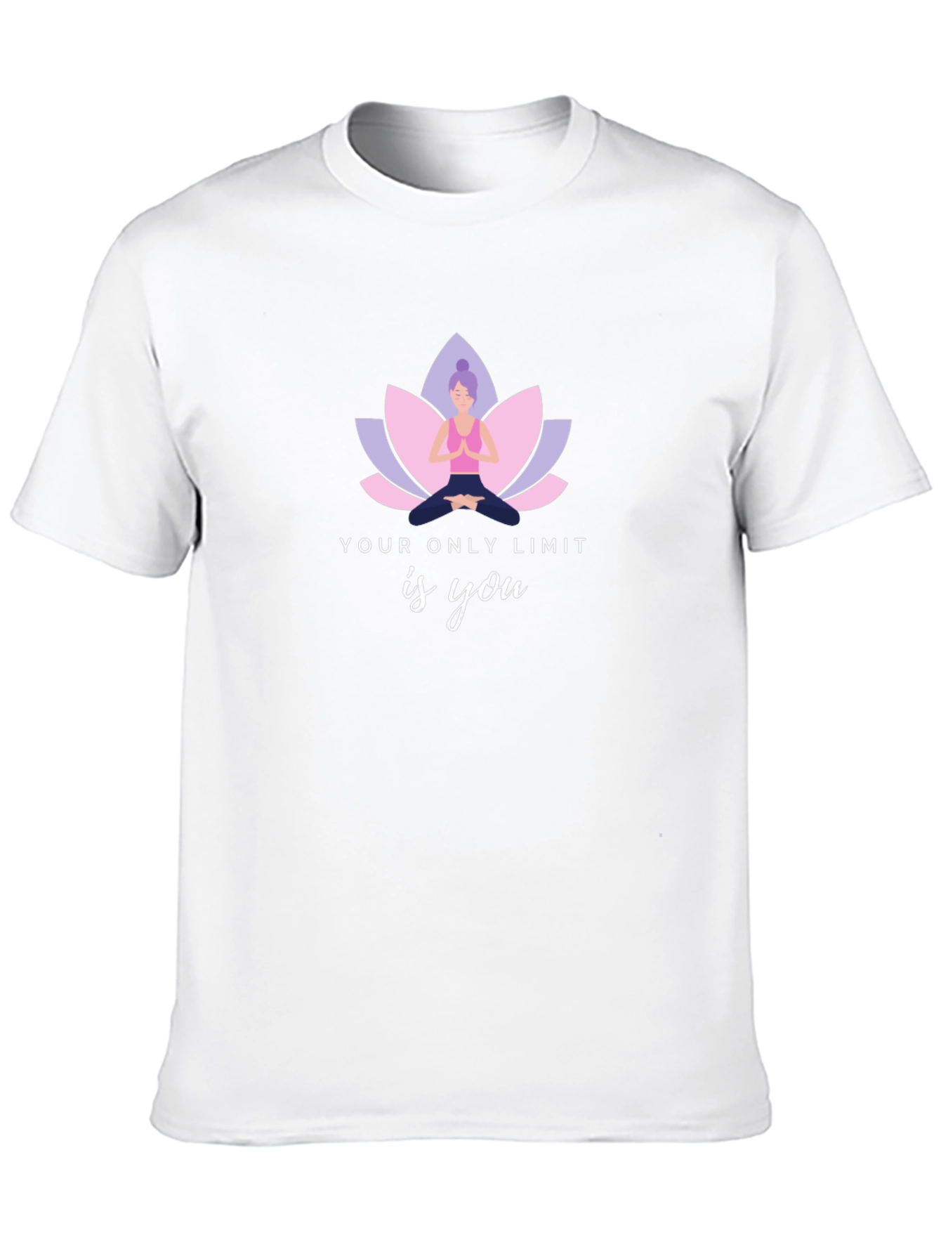 Yoga Lotus T-Shirt - Your Only Limit