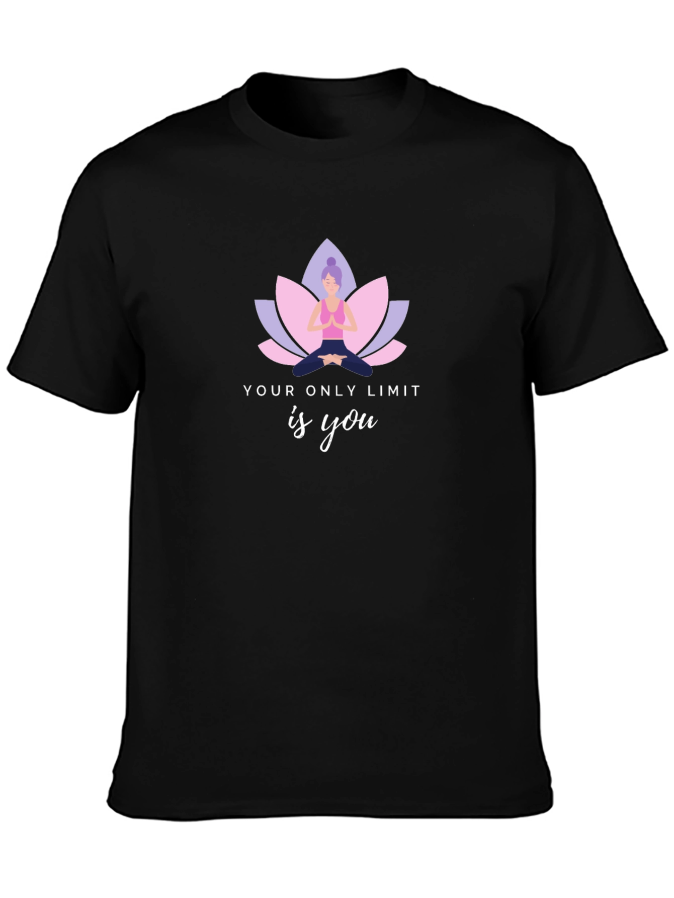 Yoga Lotus T-Shirt - Your Only Limit