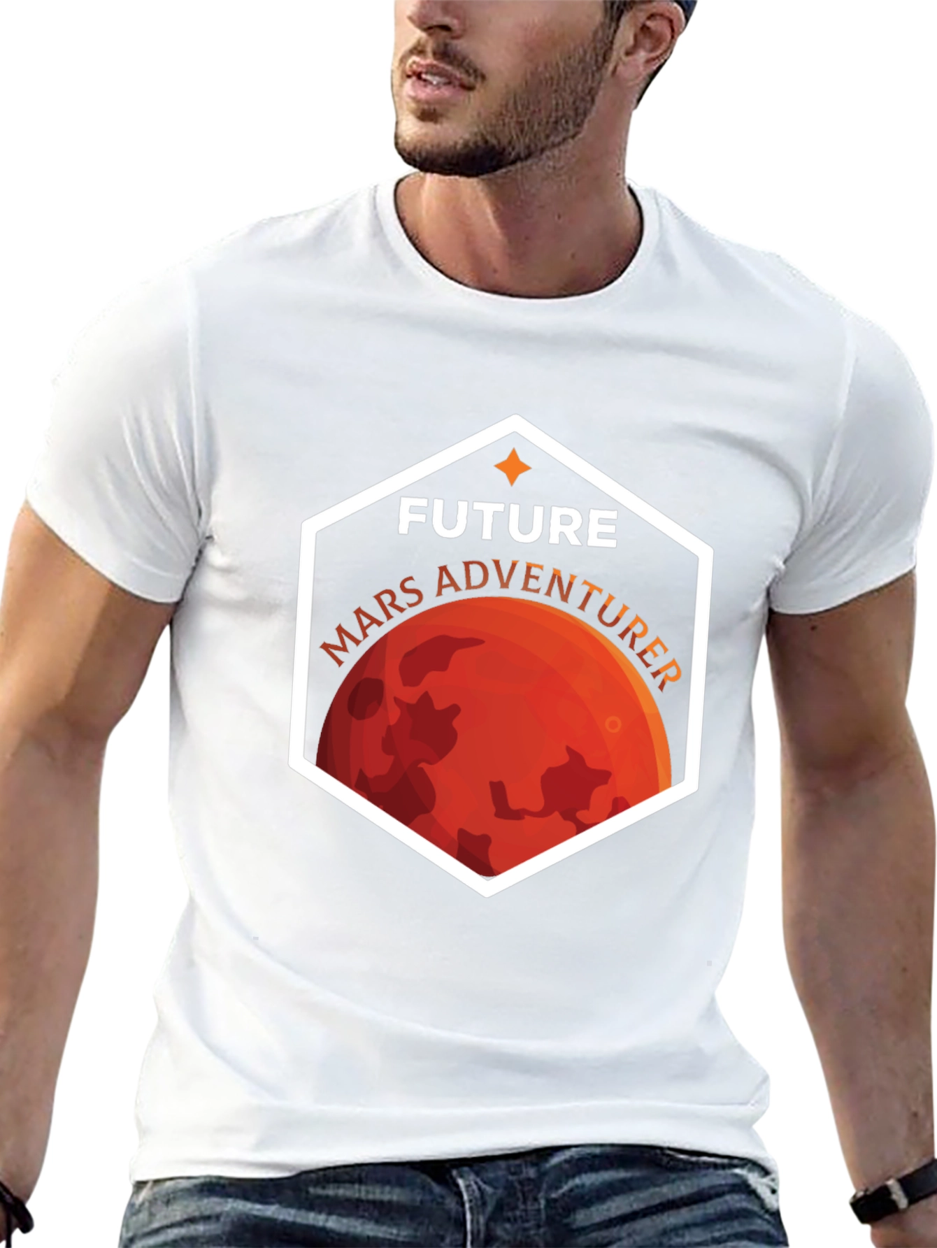 Future Mars Adventurer Graphic T-Shirt