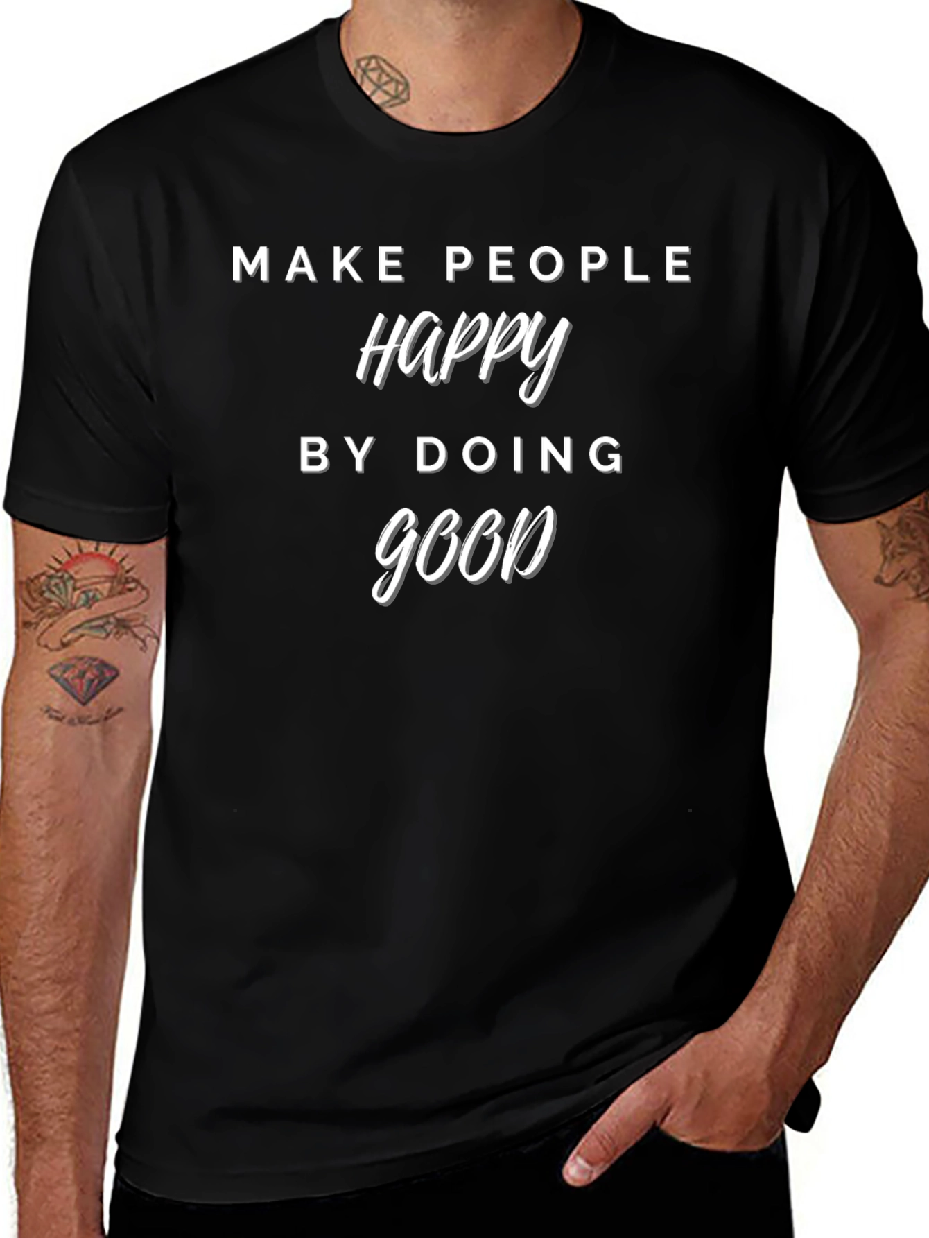 Make People Happy T-Shirt - Do Good Tee
