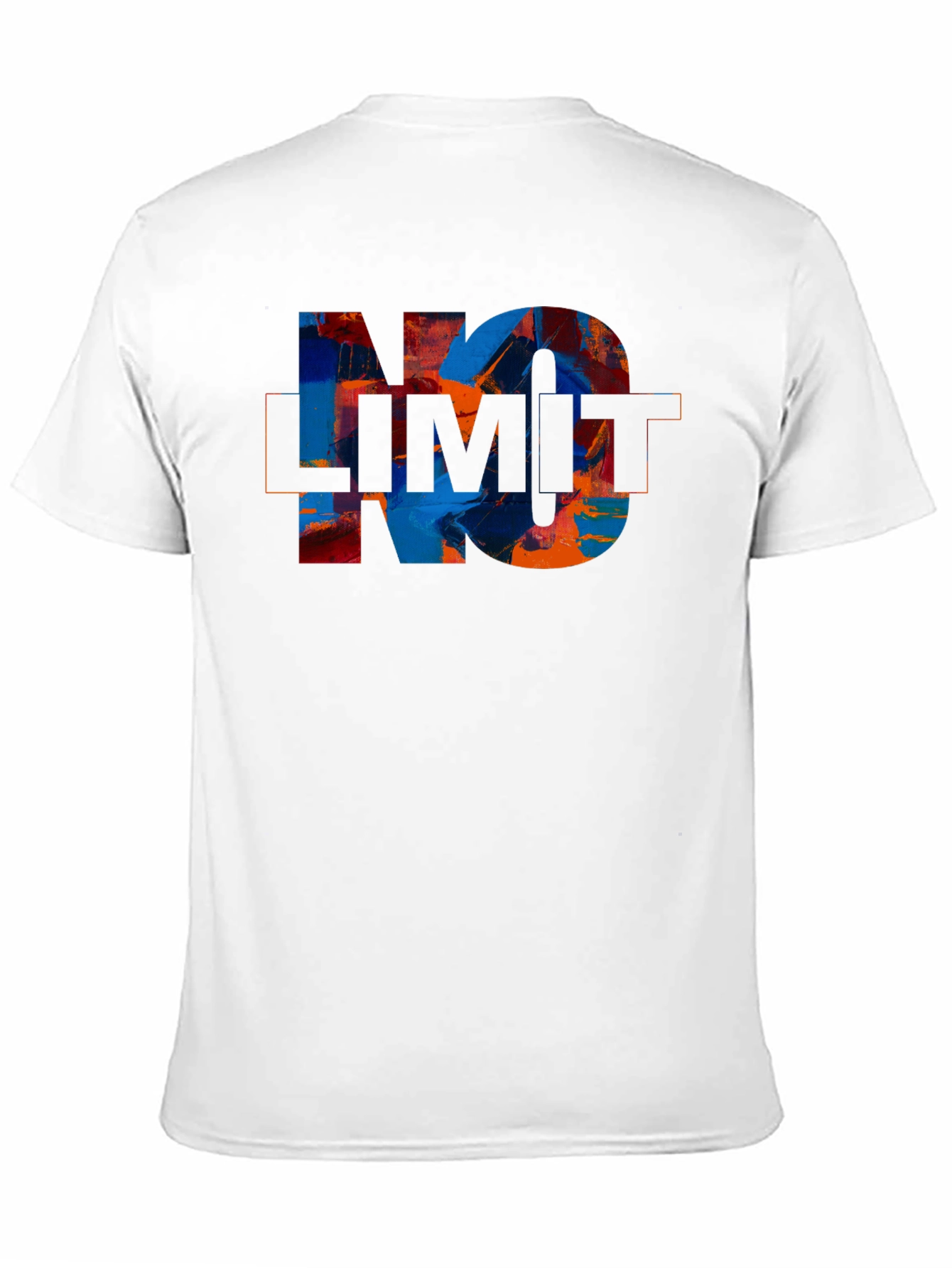 No Limit Graphic Print Crew Neck T-Shirt