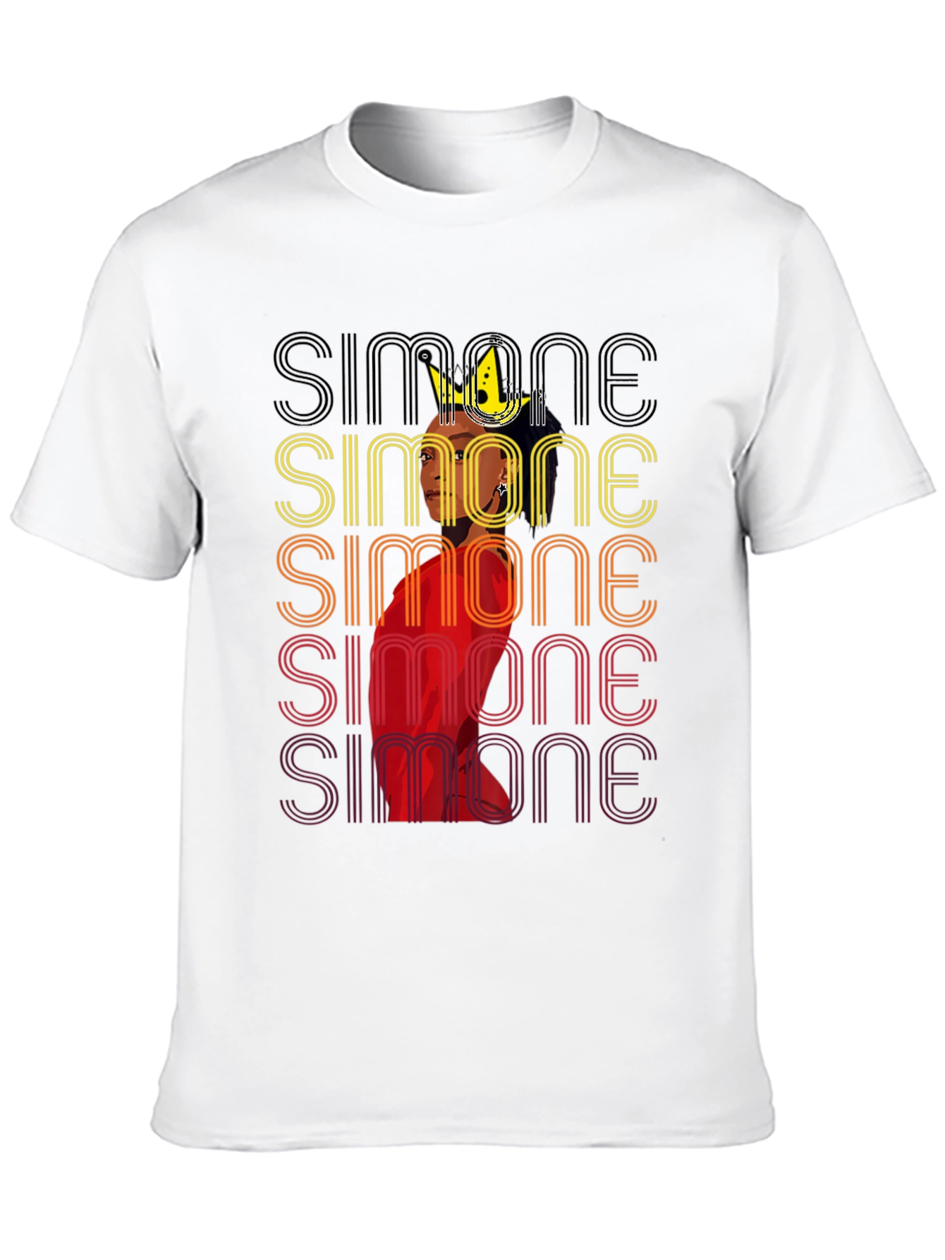 Simone Retro Graphic T-Shirt