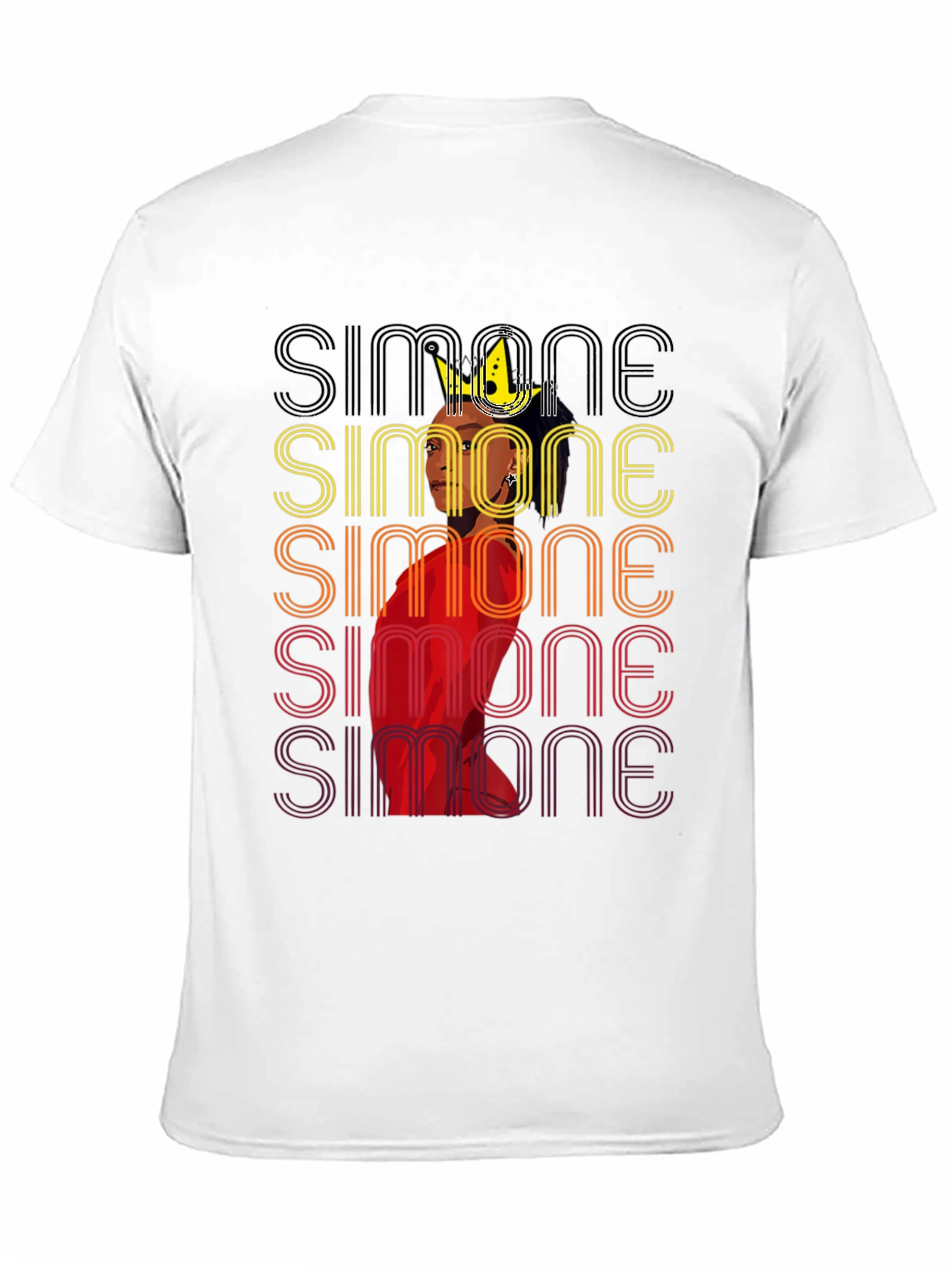 Simone Retro Graphic T-Shirt
