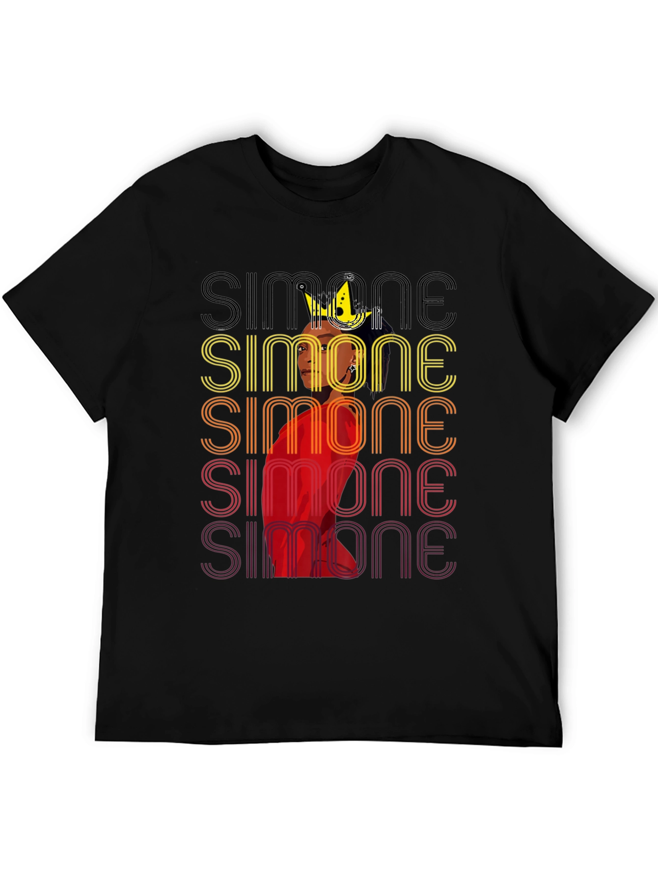 Simone Retro Graphic T-Shirt