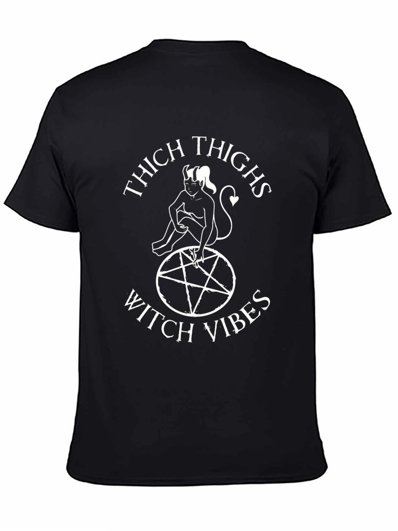 Thick Thighs Witch Vibes Graphic Tee
