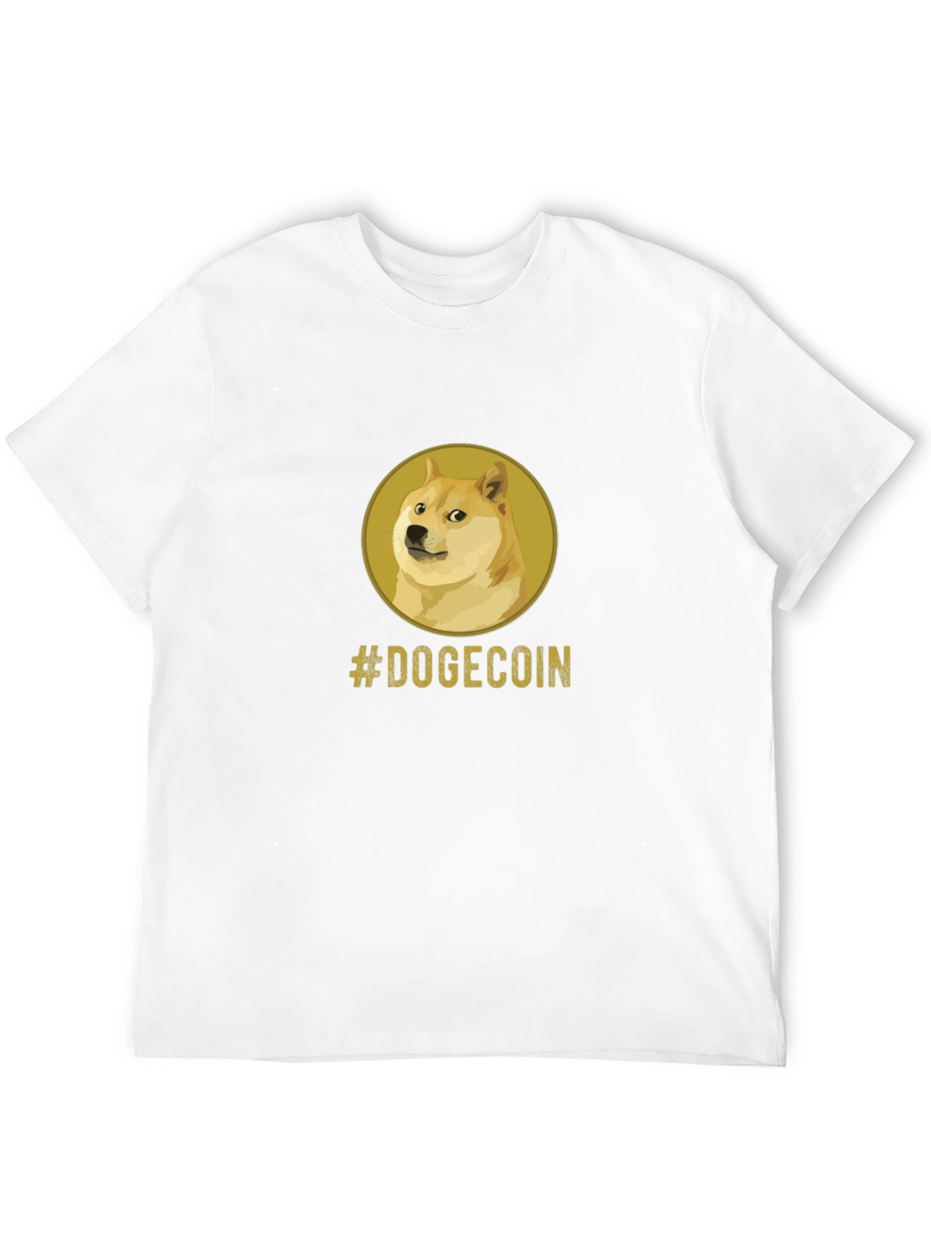 Dogecoin Meme Black T-Shirt - Crypto Currency Tee