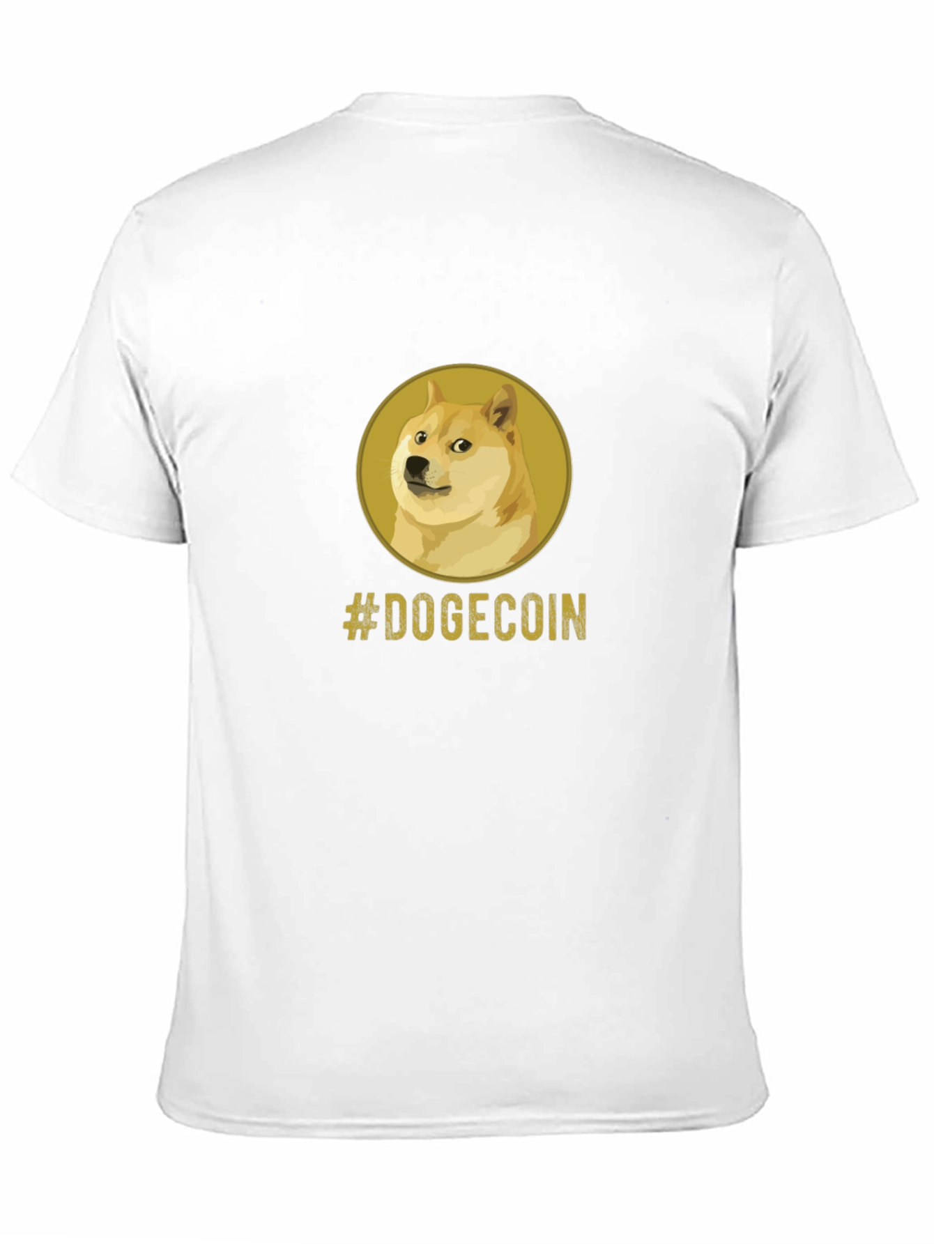 Dogecoin Meme Black T-Shirt - Crypto Currency Tee