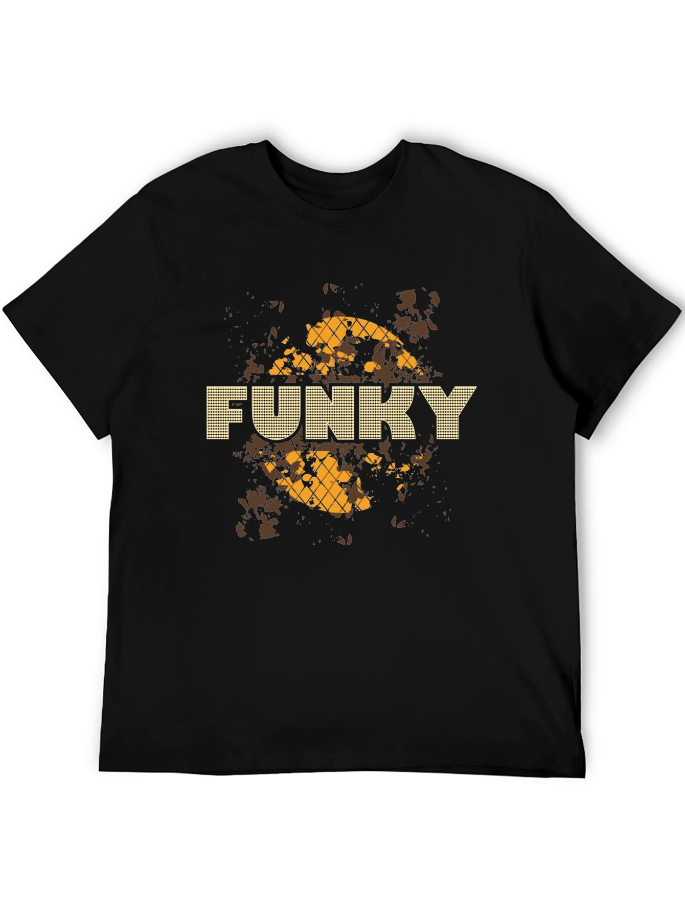 Funky Style Black Graphic Tee