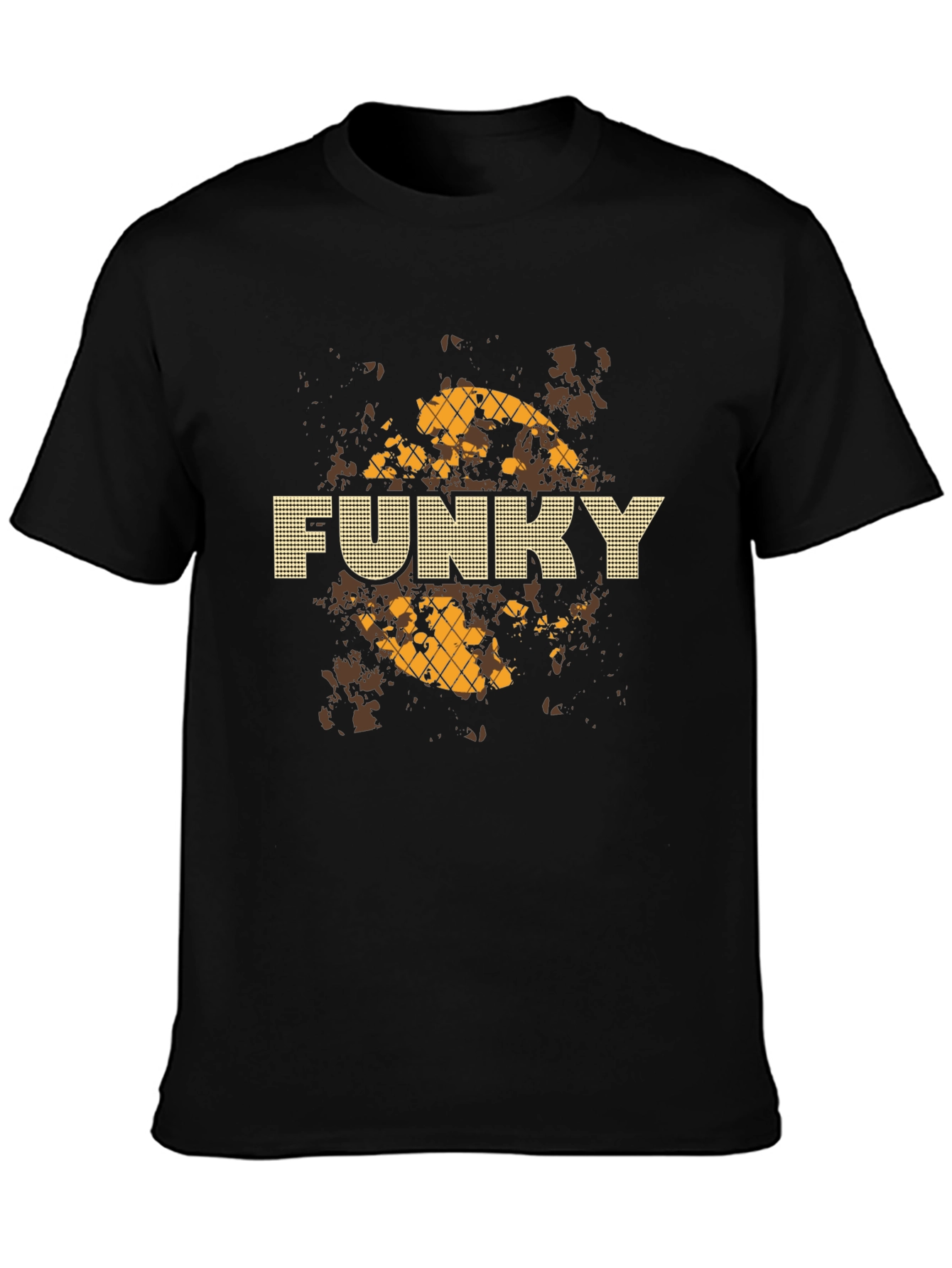 Funky Style Black Graphic Tee