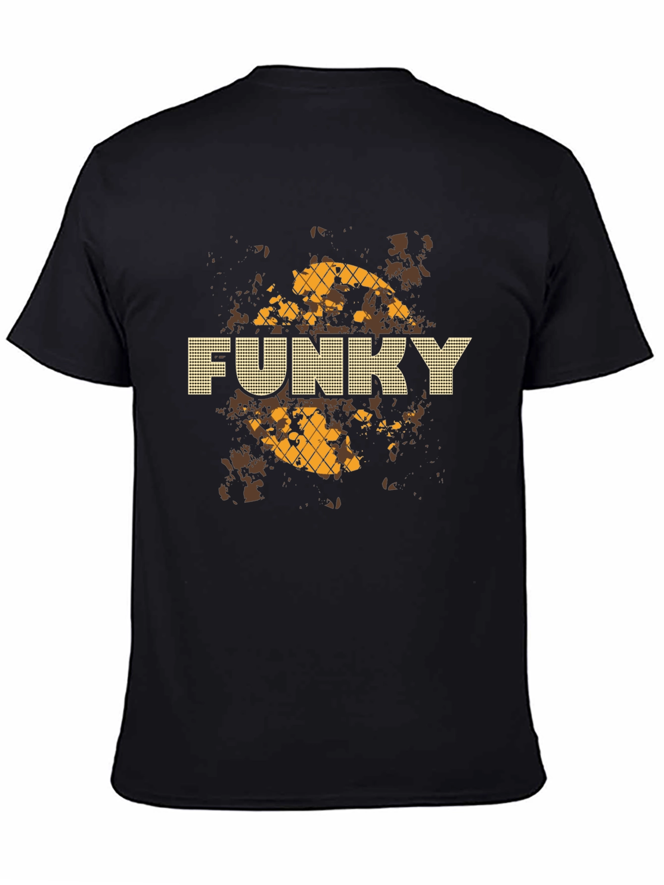 Funky Style Black Graphic Tee