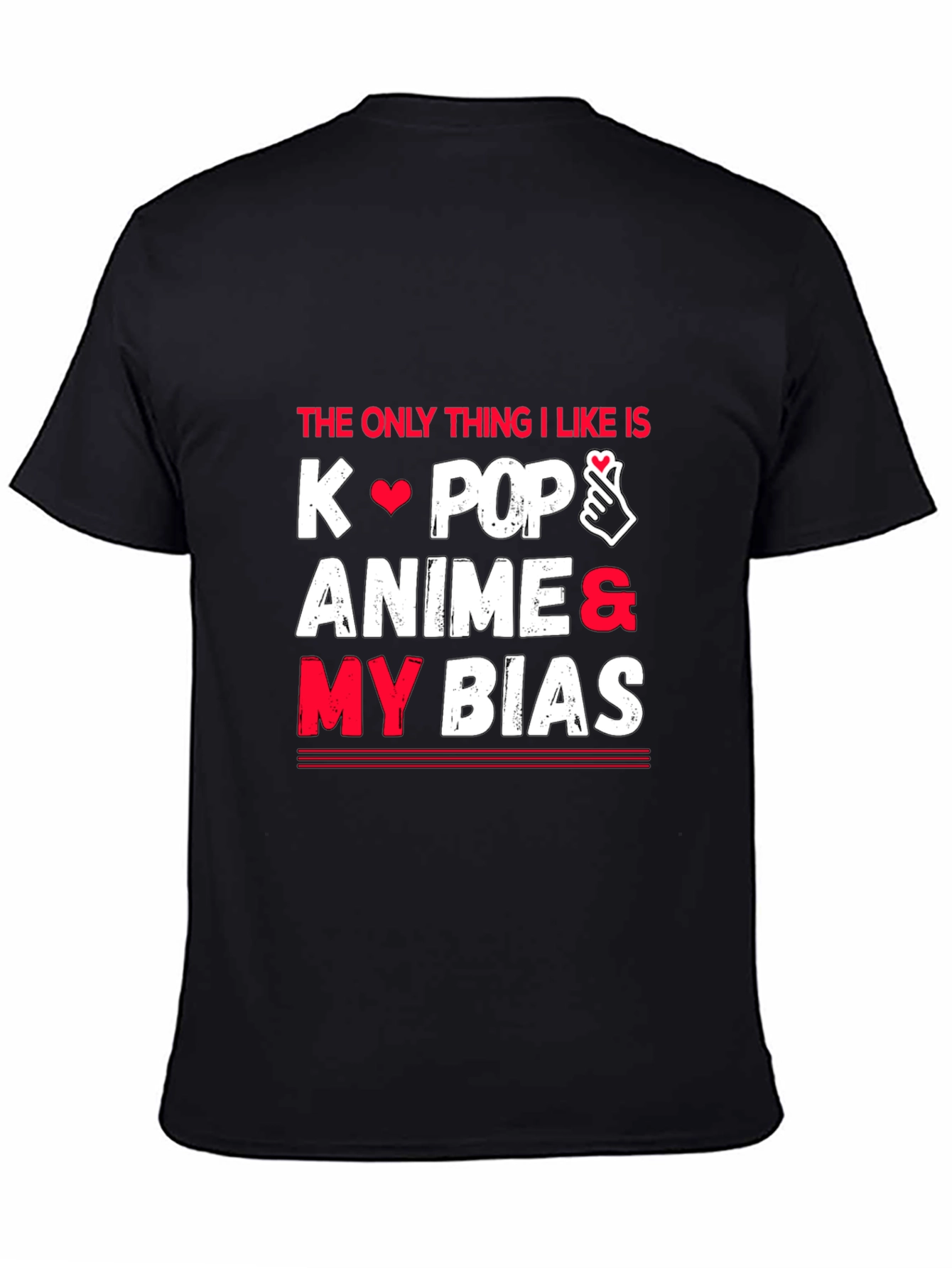K-Pop Anime My Bias Graphic Tee