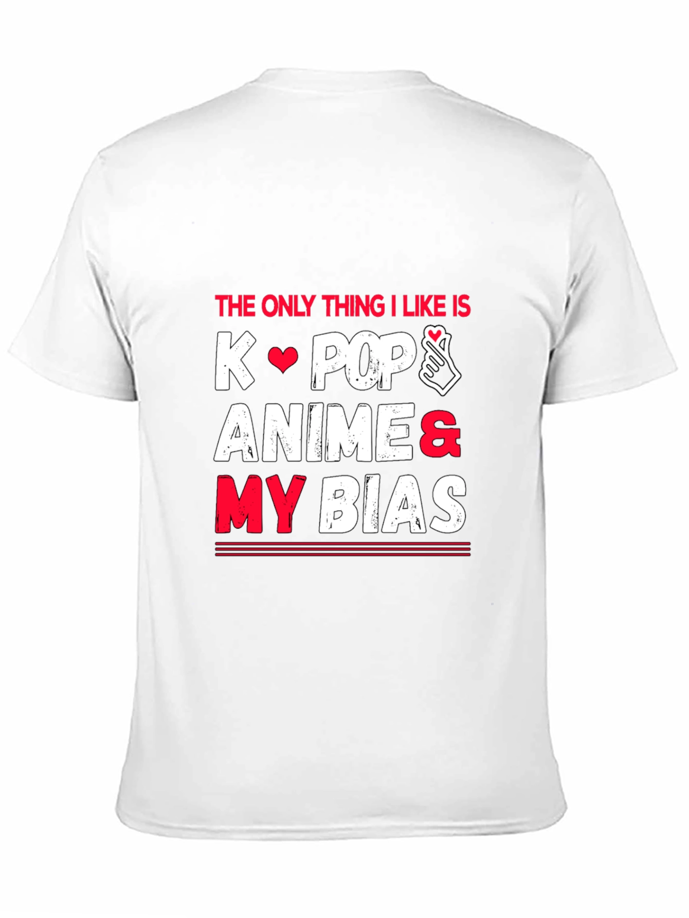 K-Pop Anime My Bias Graphic Tee