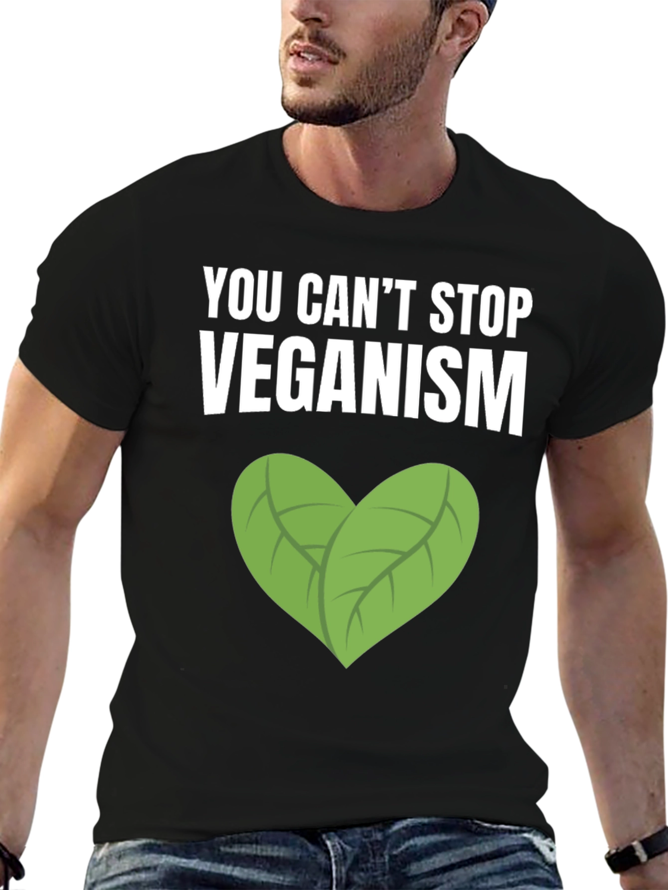 Veganism T-Shirt: You Cant Stop Veganism Graphic Tee