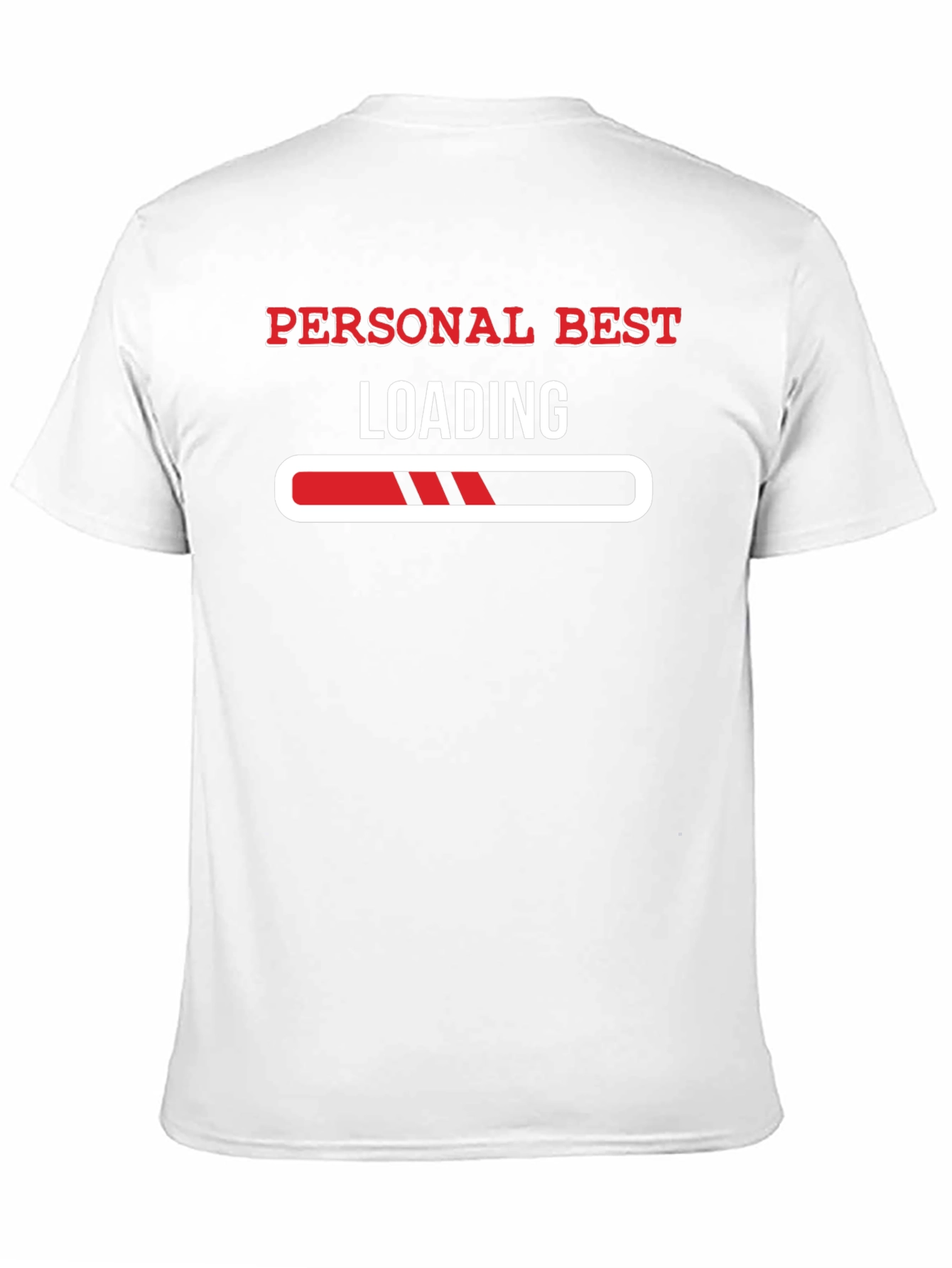 Personal Best Loading Black Graphic Tee