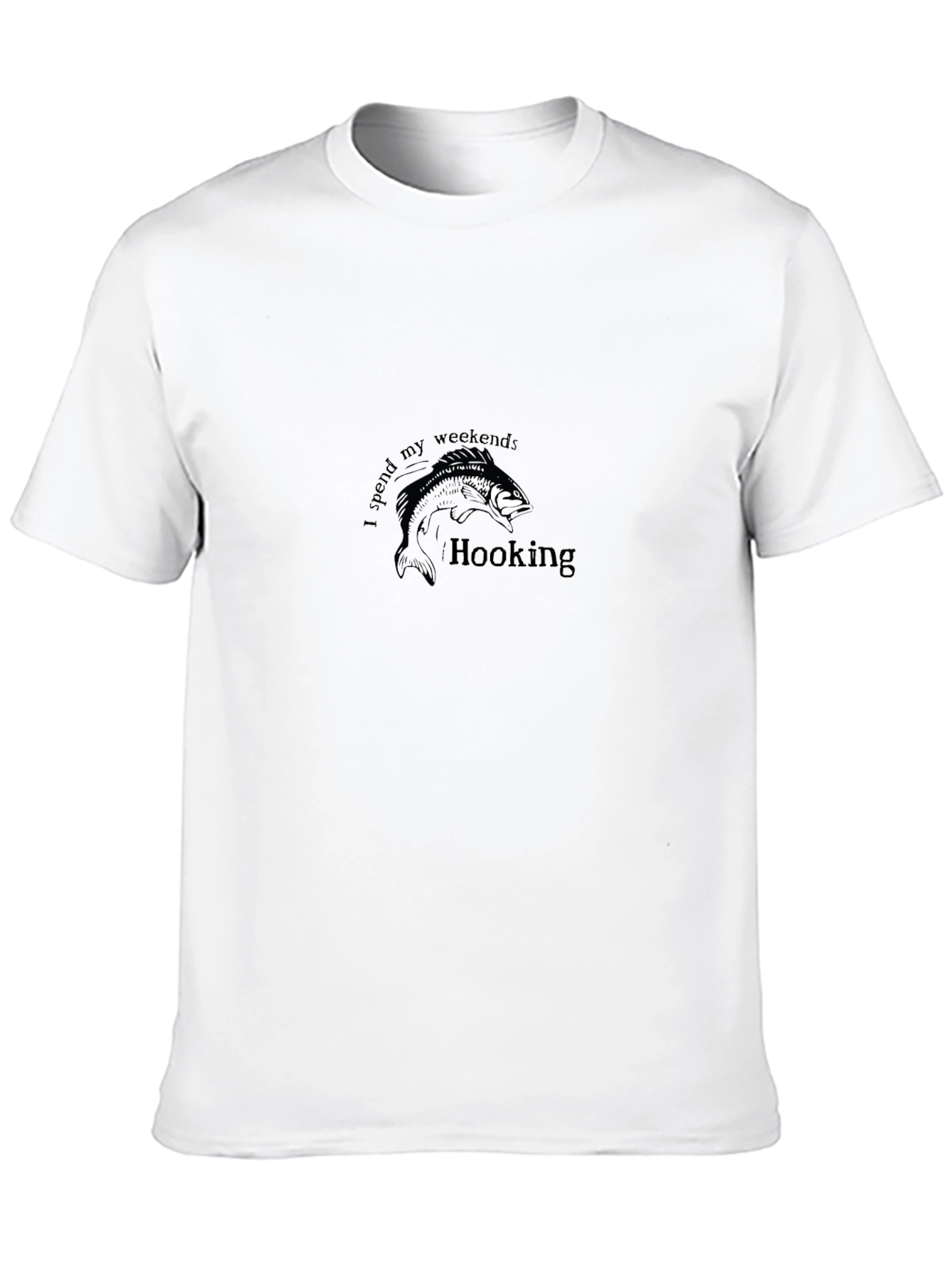 Hooking Weekends Tee - Fishing Graphic T-Shirt