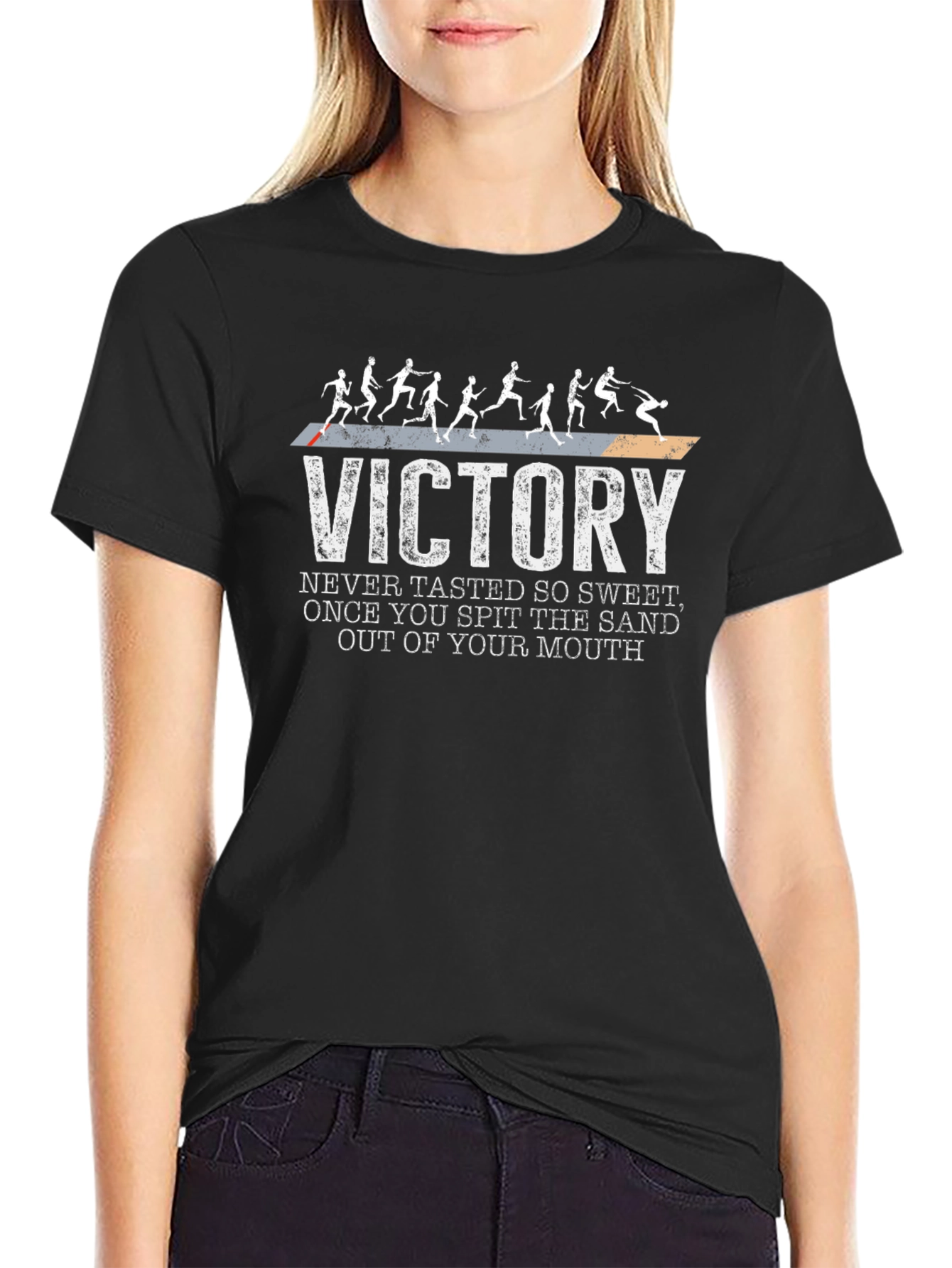 Victory T-Shirt - Track and Field Design
