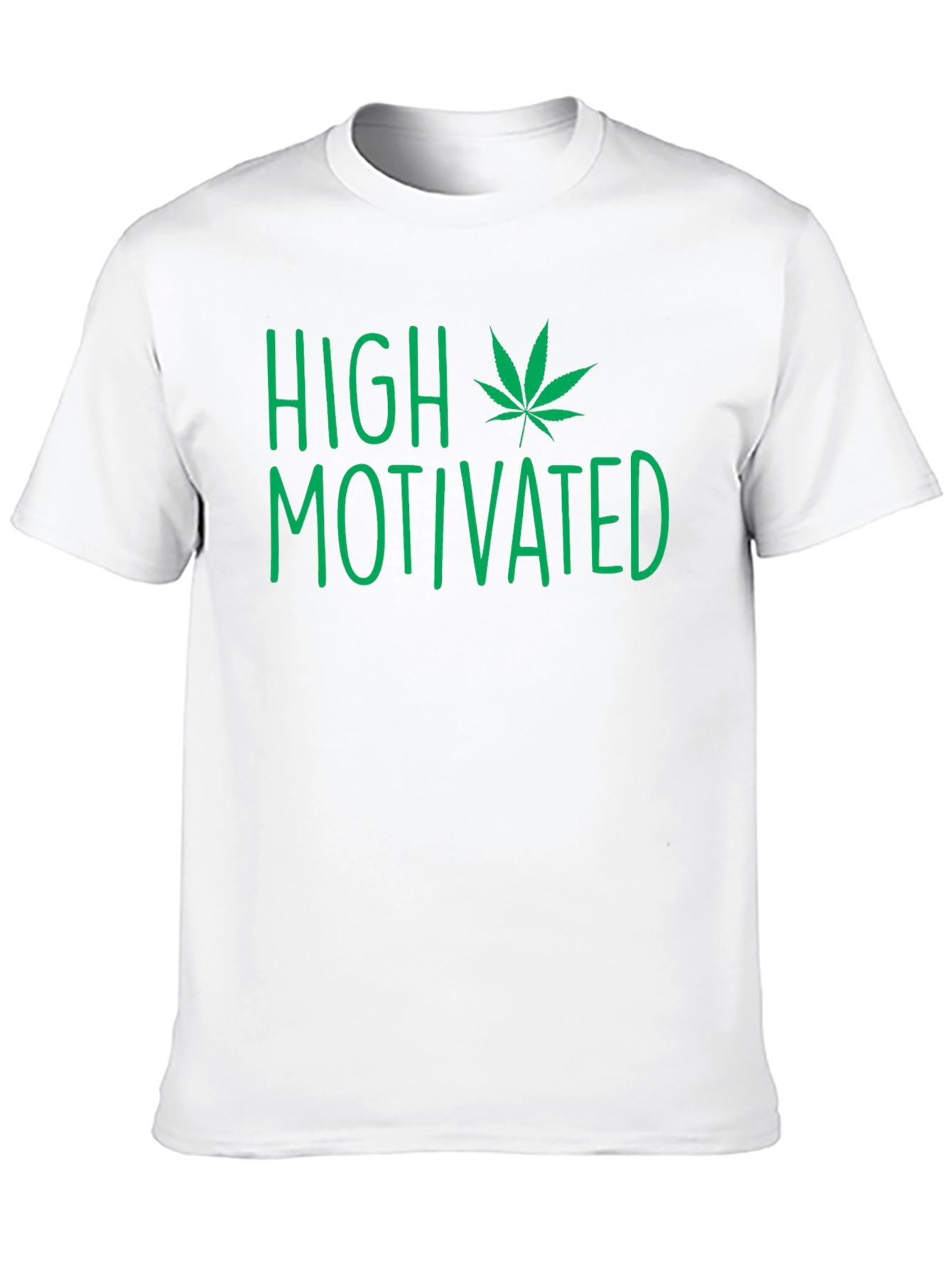 High Motivated Graphic Tee - Black