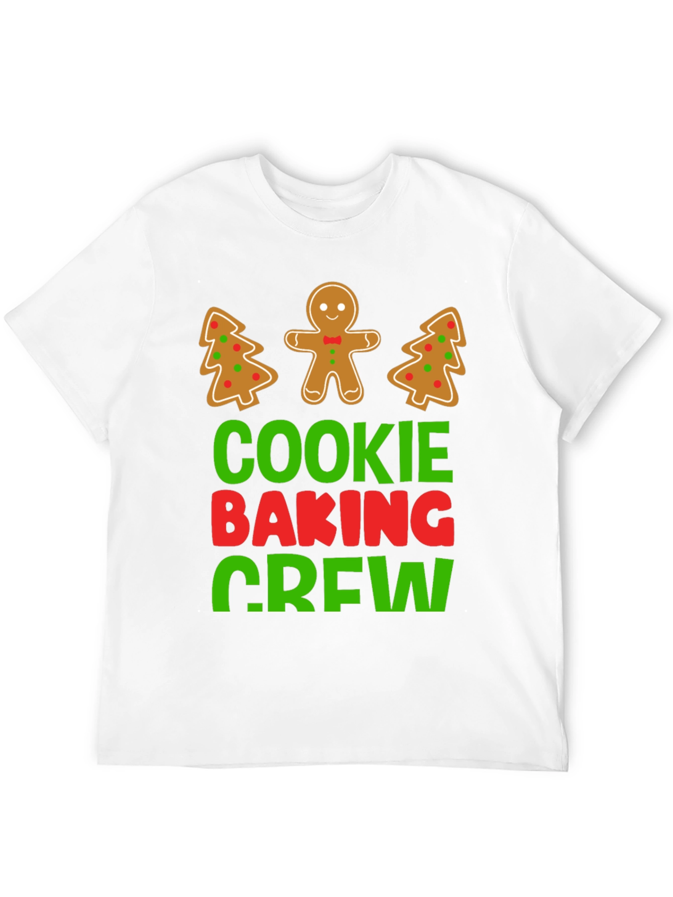 Cookie Baking Crew Holiday T-Shirt