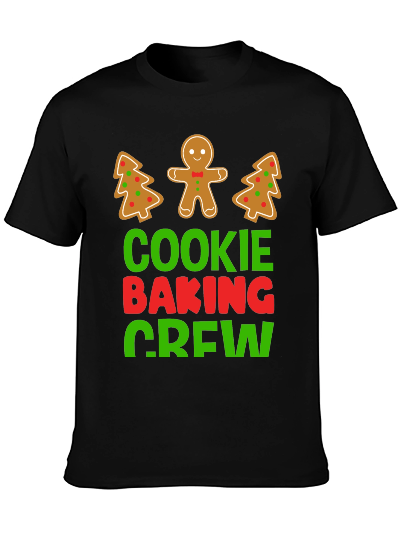 Cookie Baking Crew Holiday T-Shirt