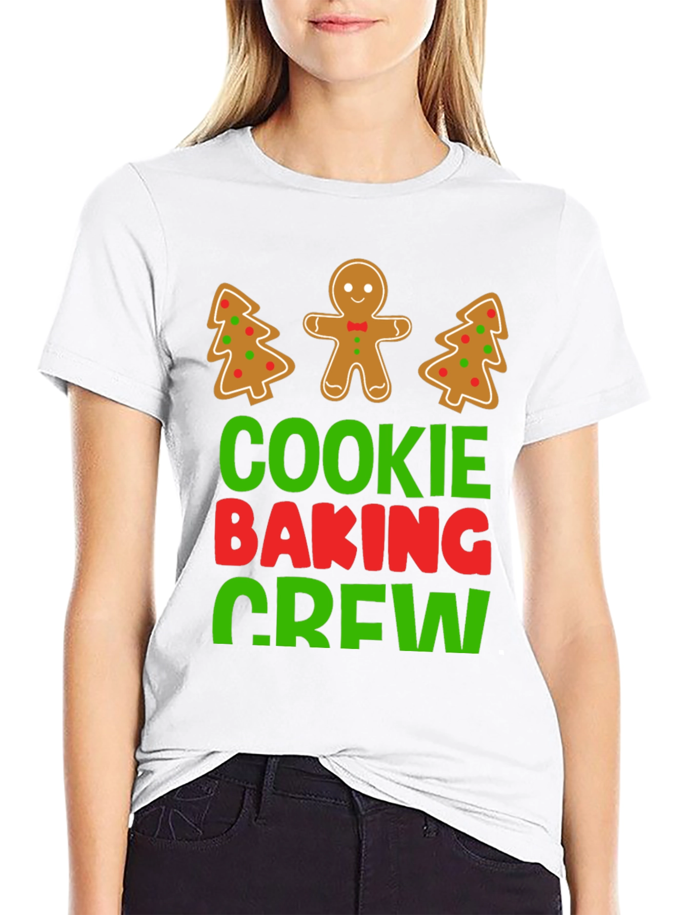 Cookie Baking Crew Holiday T-Shirt