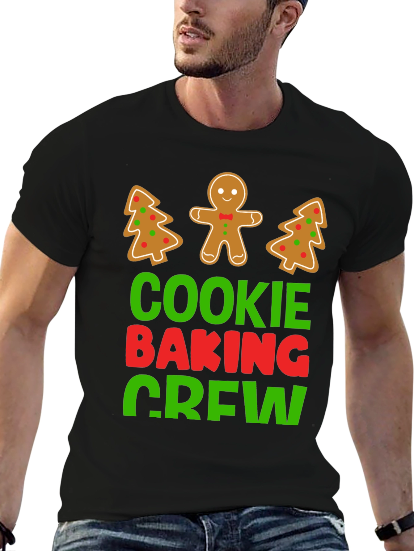 Cookie Baking Crew Holiday T-Shirt