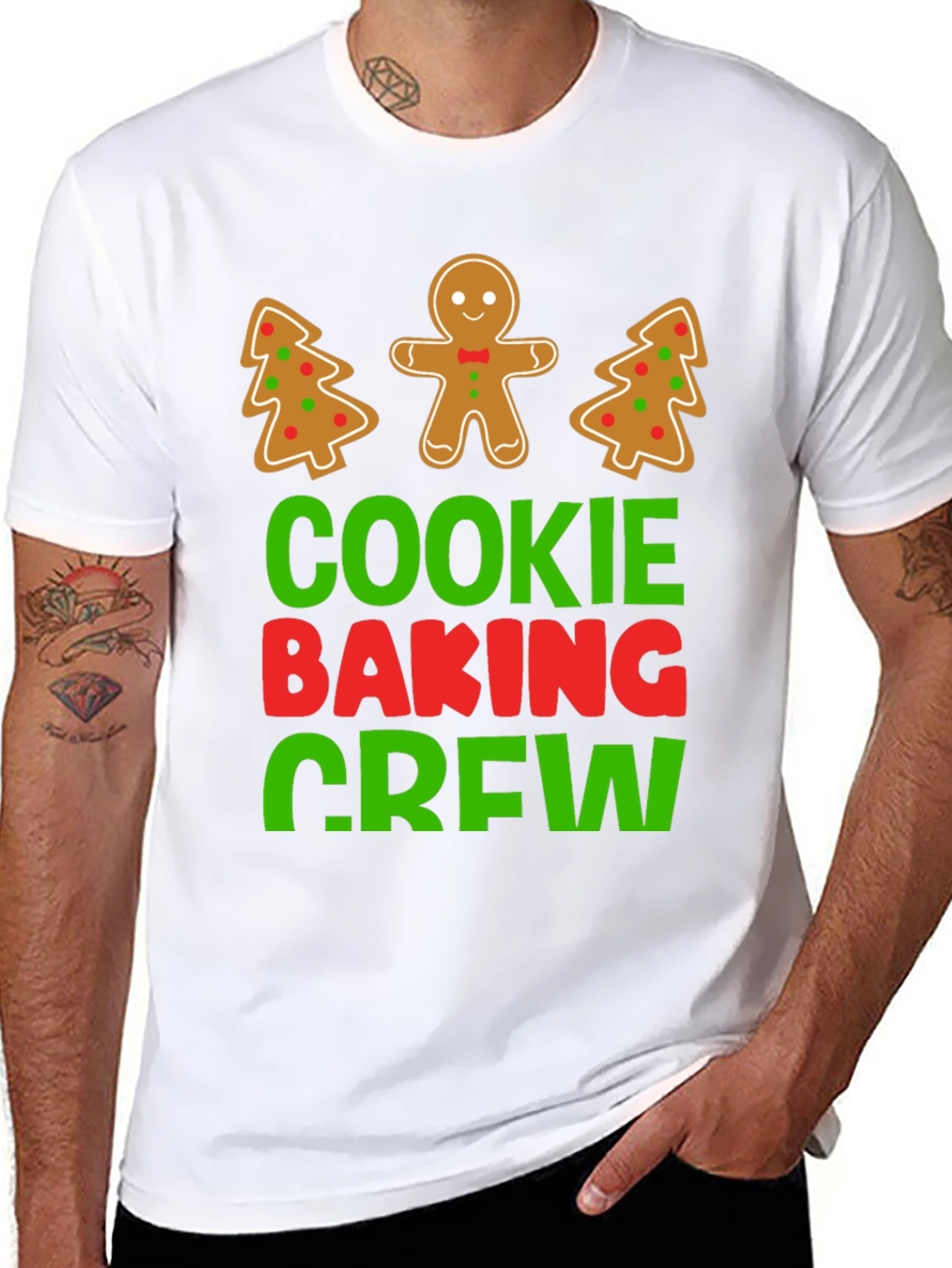 Cookie Baking Crew Holiday T-Shirt