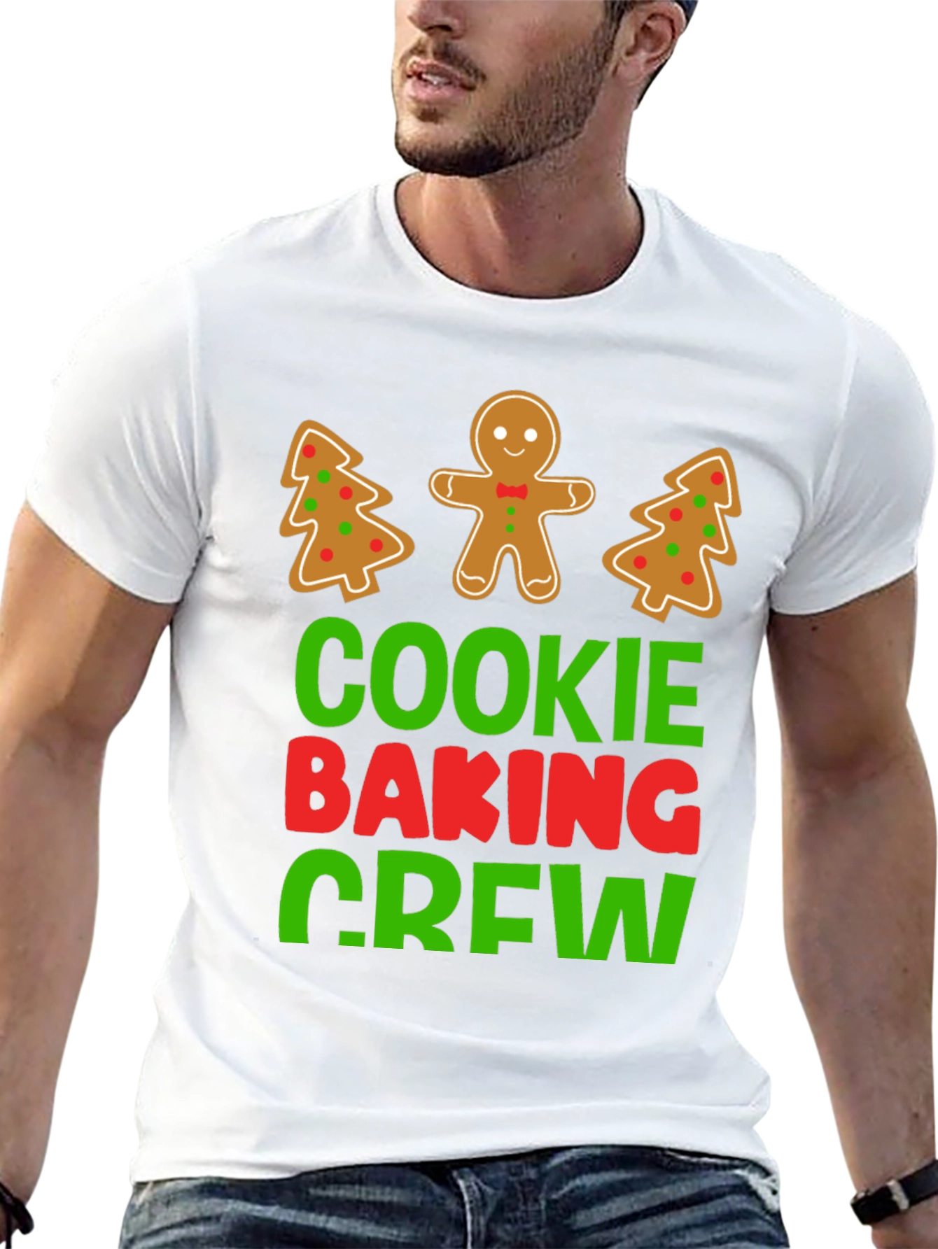 Cookie Baking Crew Holiday T-Shirt