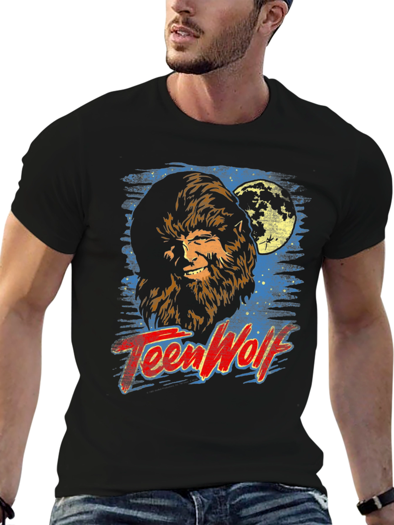 Teen Wolf Graphic T-Shirt - Classic Movie Tee