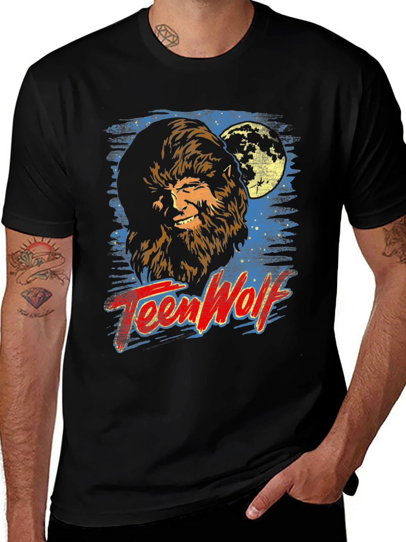 Teen Wolf Graphic T-Shirt - Classic Movie Tee
