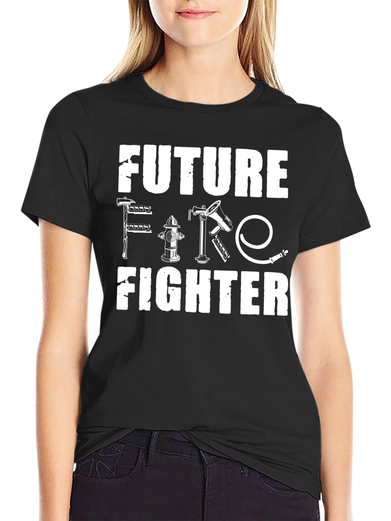 Future Firefighter Graphic T-Shirt