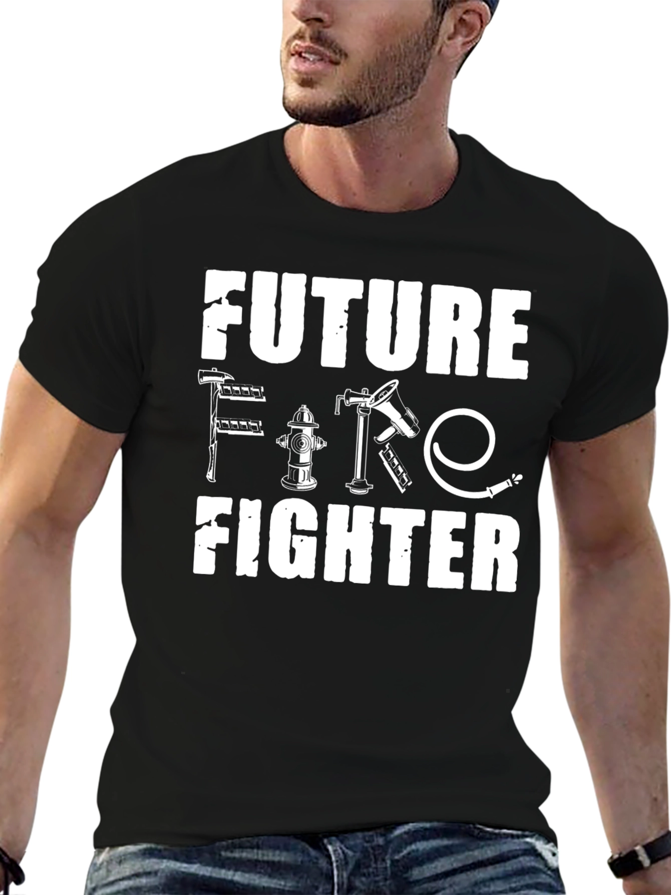Future Firefighter Graphic T-Shirt