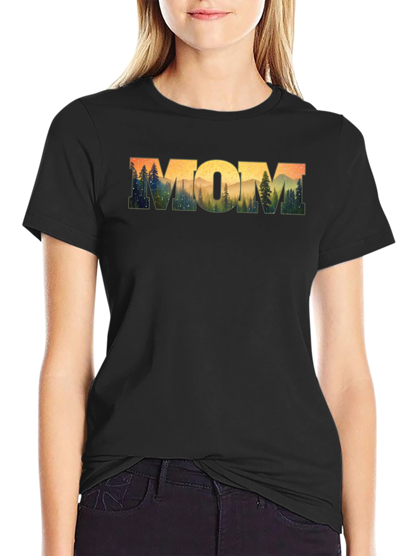 MOM Forest Graphic Tee - Nature Lover T-Shirt