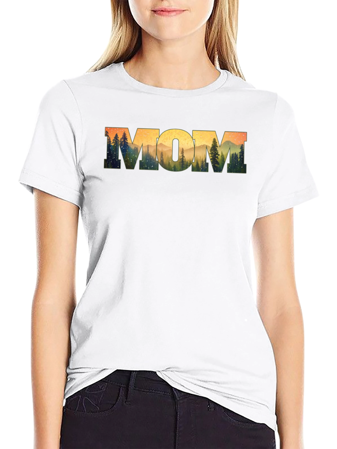 MOM Forest Graphic Tee - Nature Lover T-Shirt