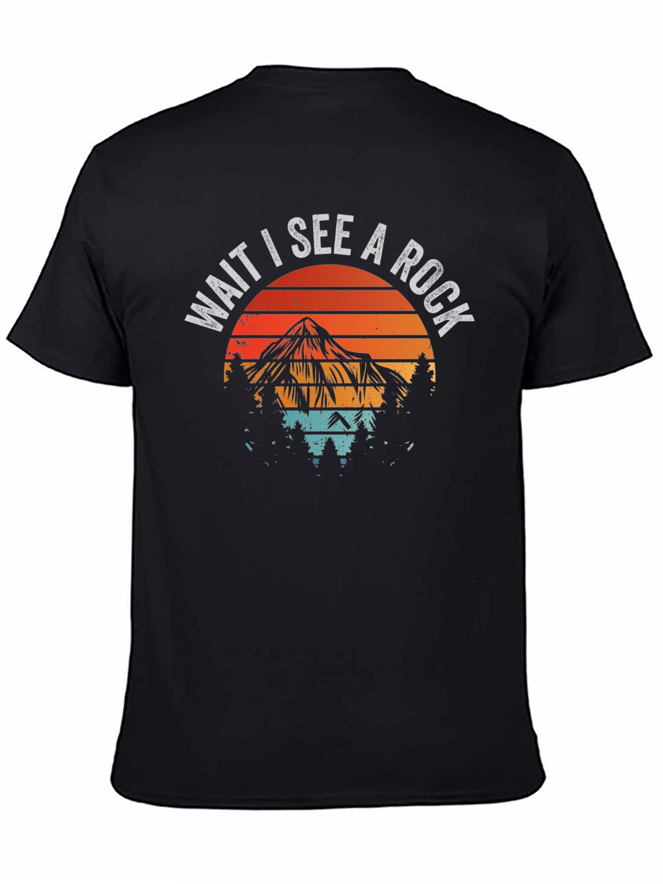 Wait I See A Rock Graphic T-Shirt