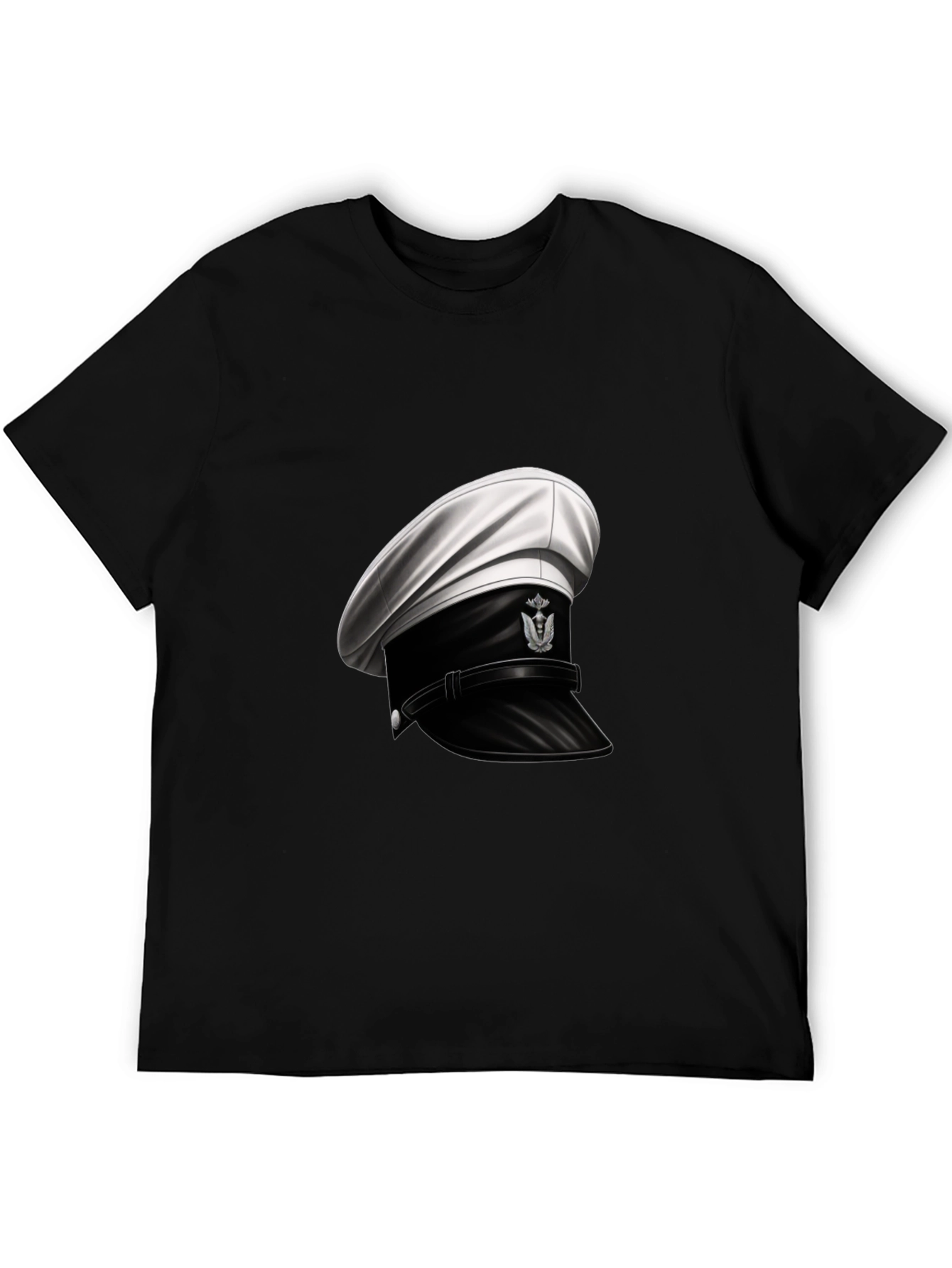 Novelty Hat Graphic Tee - Classic Style